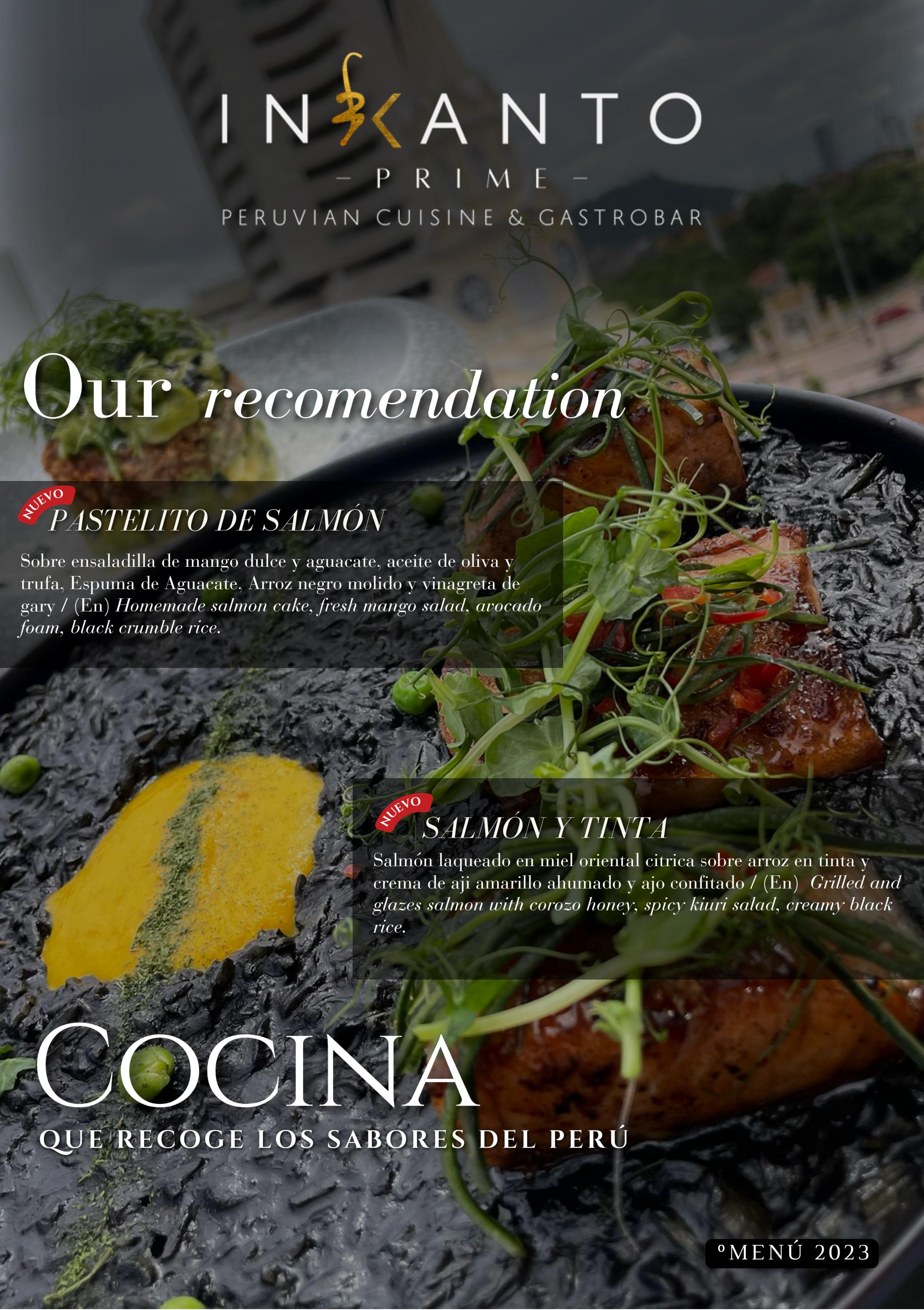 MENÚ 2023 - 2024 by Gran inka - Issuu