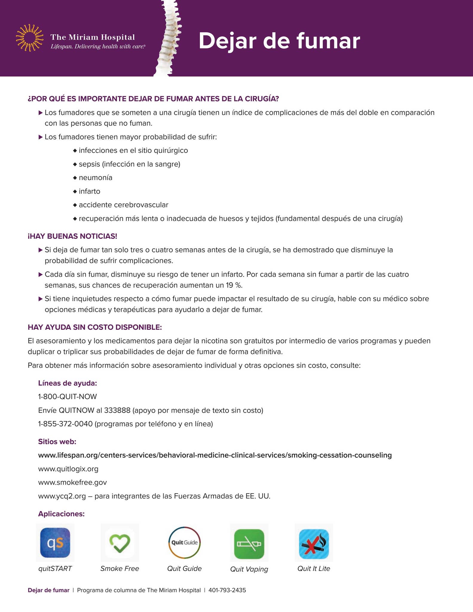 Quit Smoking (Spanish) by Brown University Health - Issuu