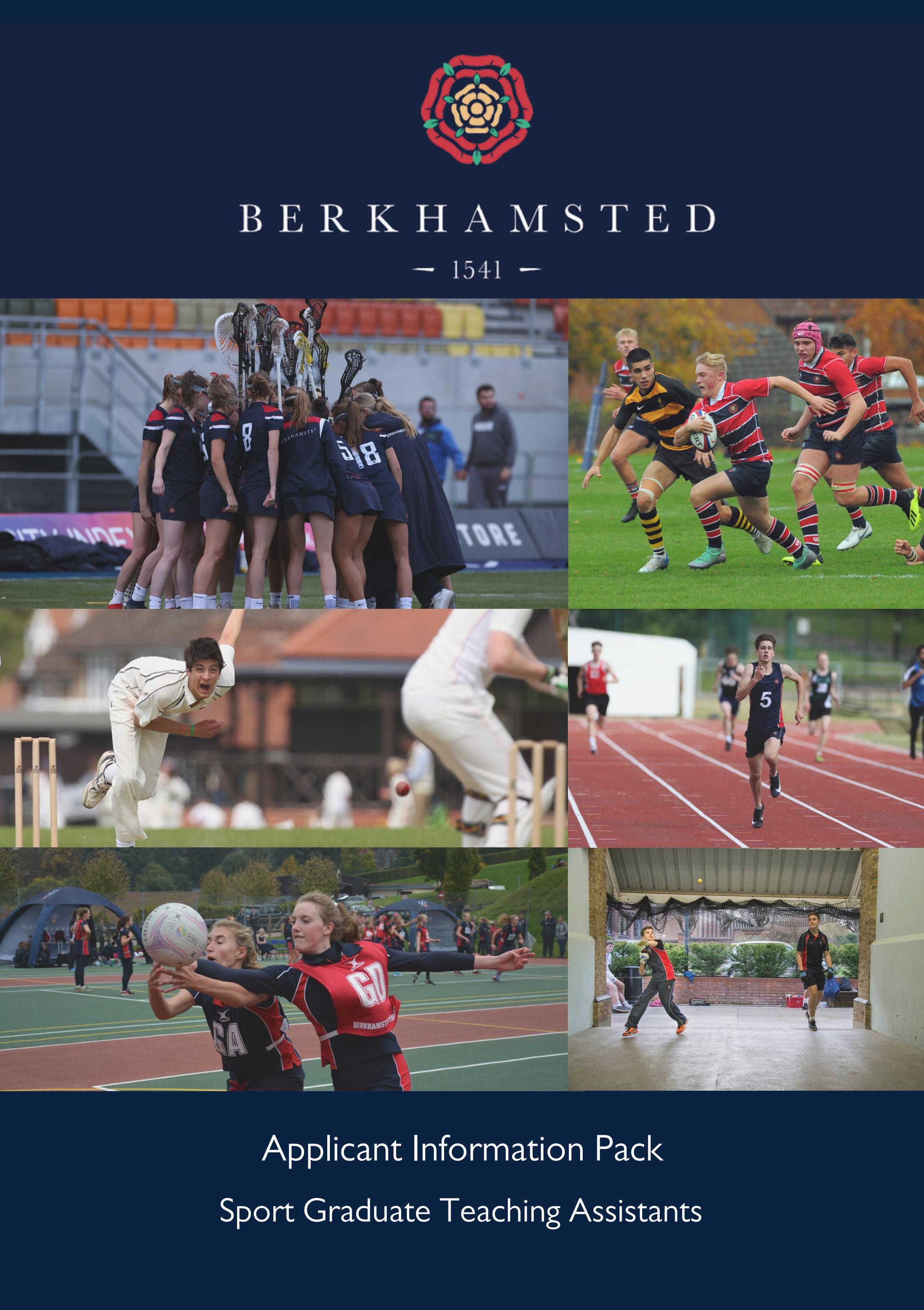 Sports Graduate Assistant by Berkhamsted1541 Issuu