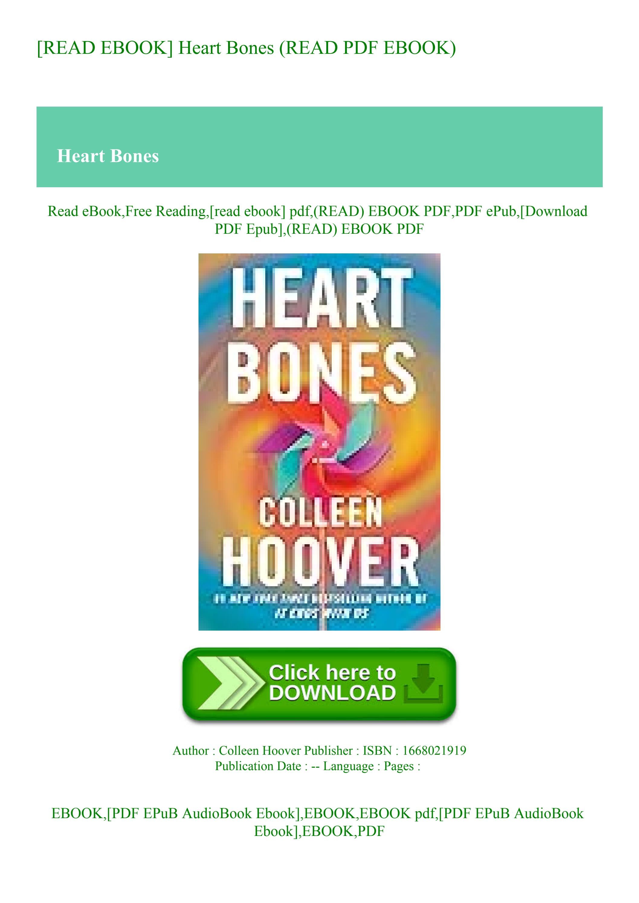 [READ EBOOK] Heart Bones (READ PDF EBOOK) by amanaiuya Issuu