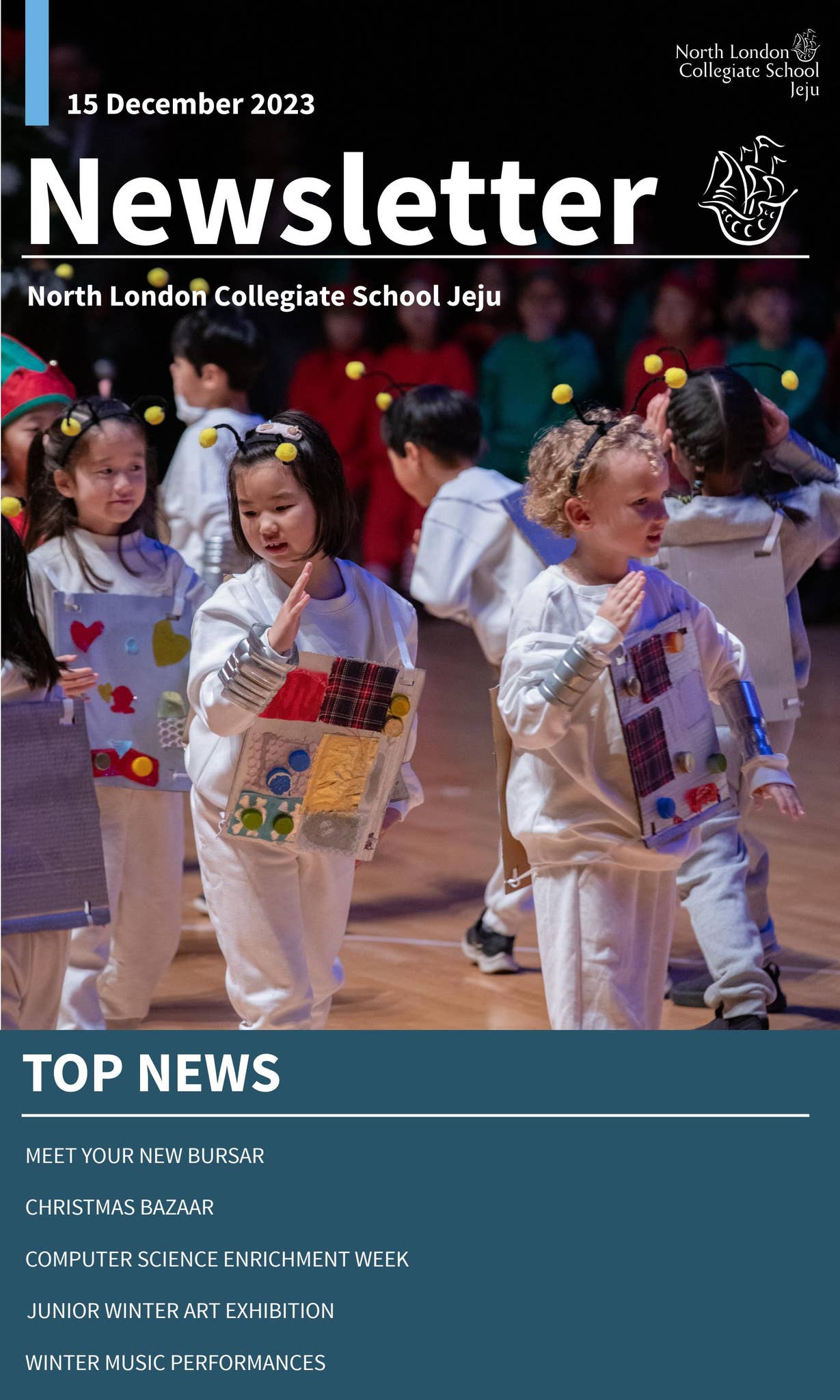 NLCS Jeju 校报 2023年12月15日 by North London Collegiate School Jeju - Issuu