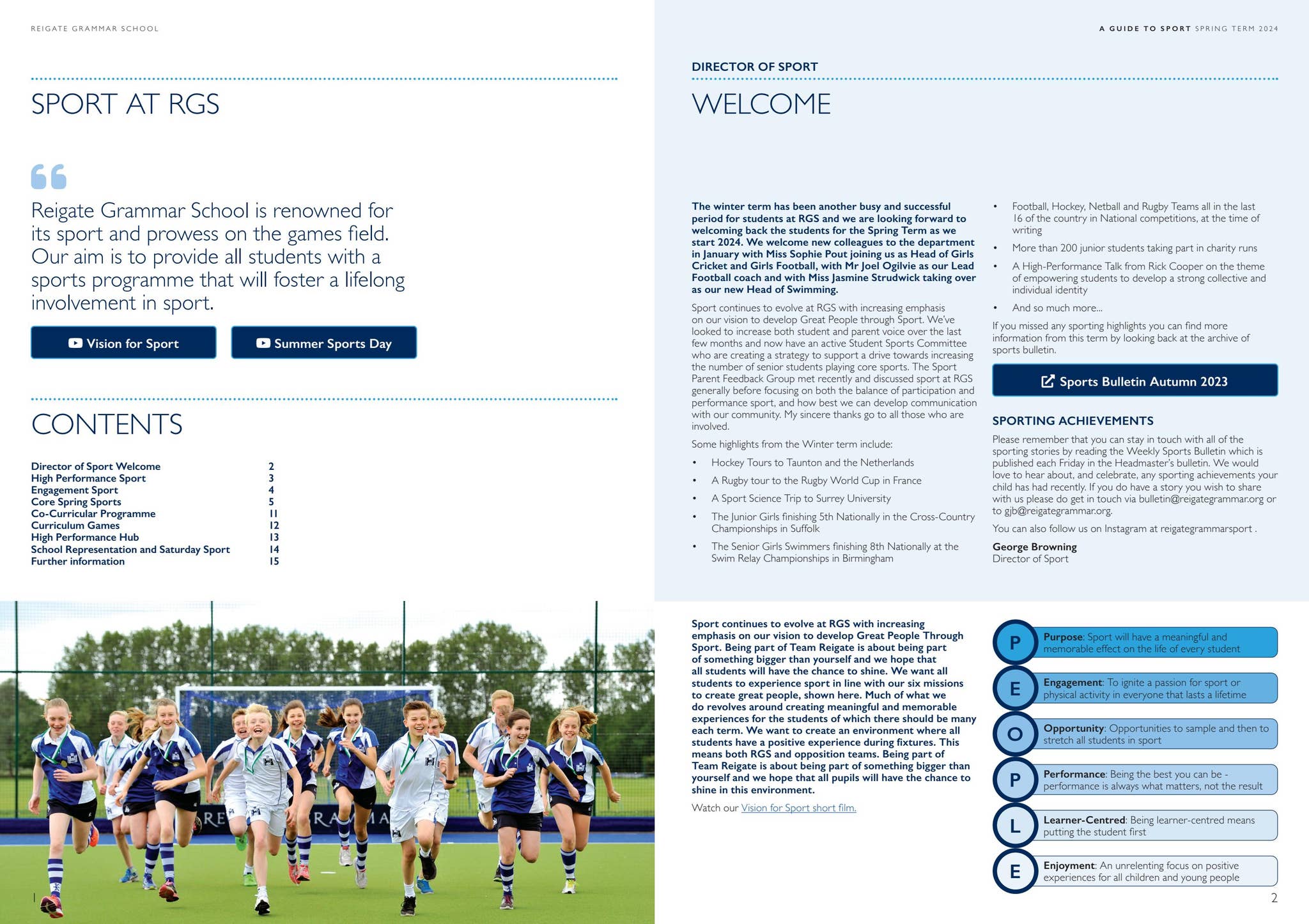 2024 Rgs Test Sheets A Guide to Sport - Spring 2024 by RGS - Issuu