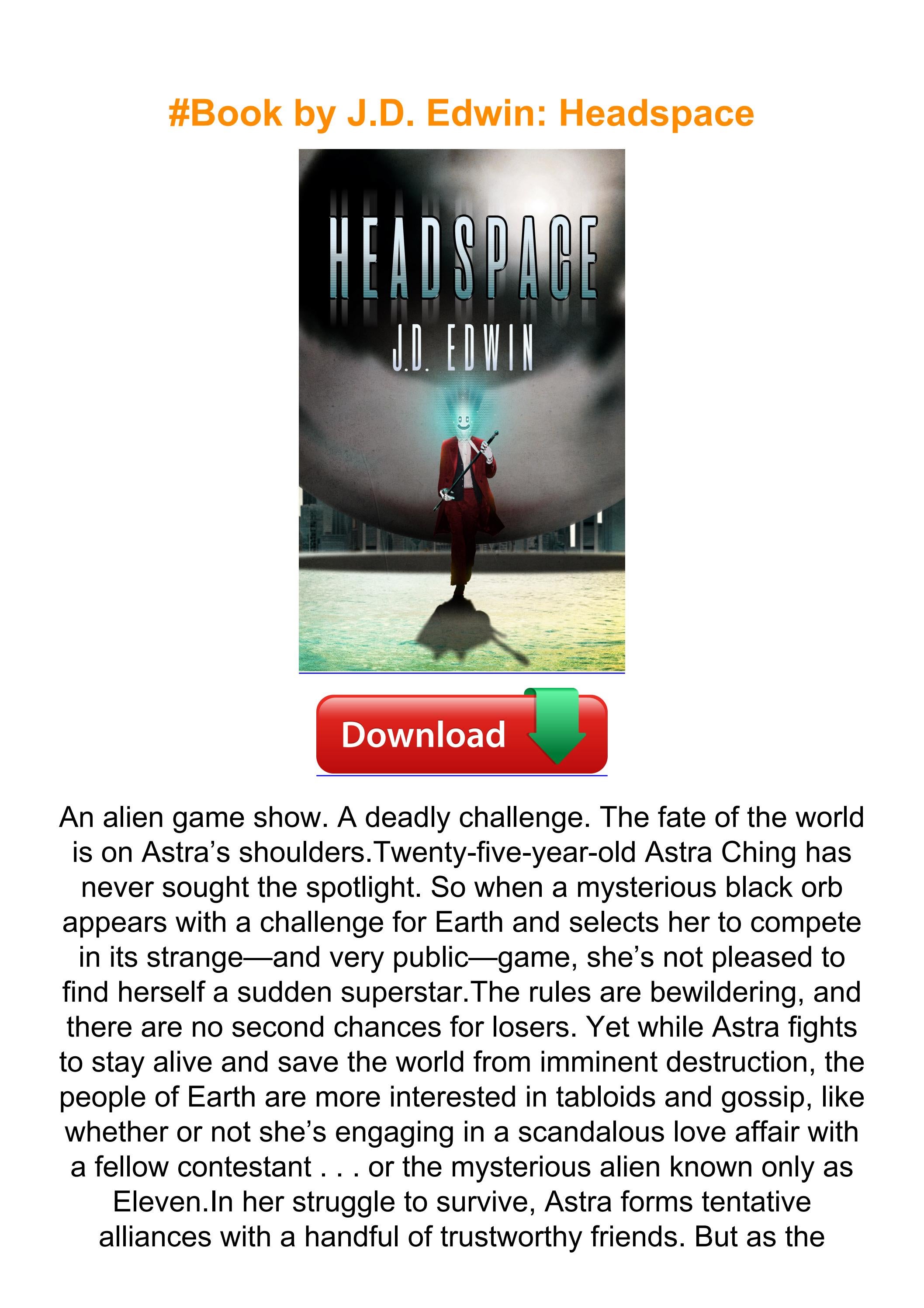 Book by J.D. Edwin Headspace by ClioAngelo7459797 Issuu