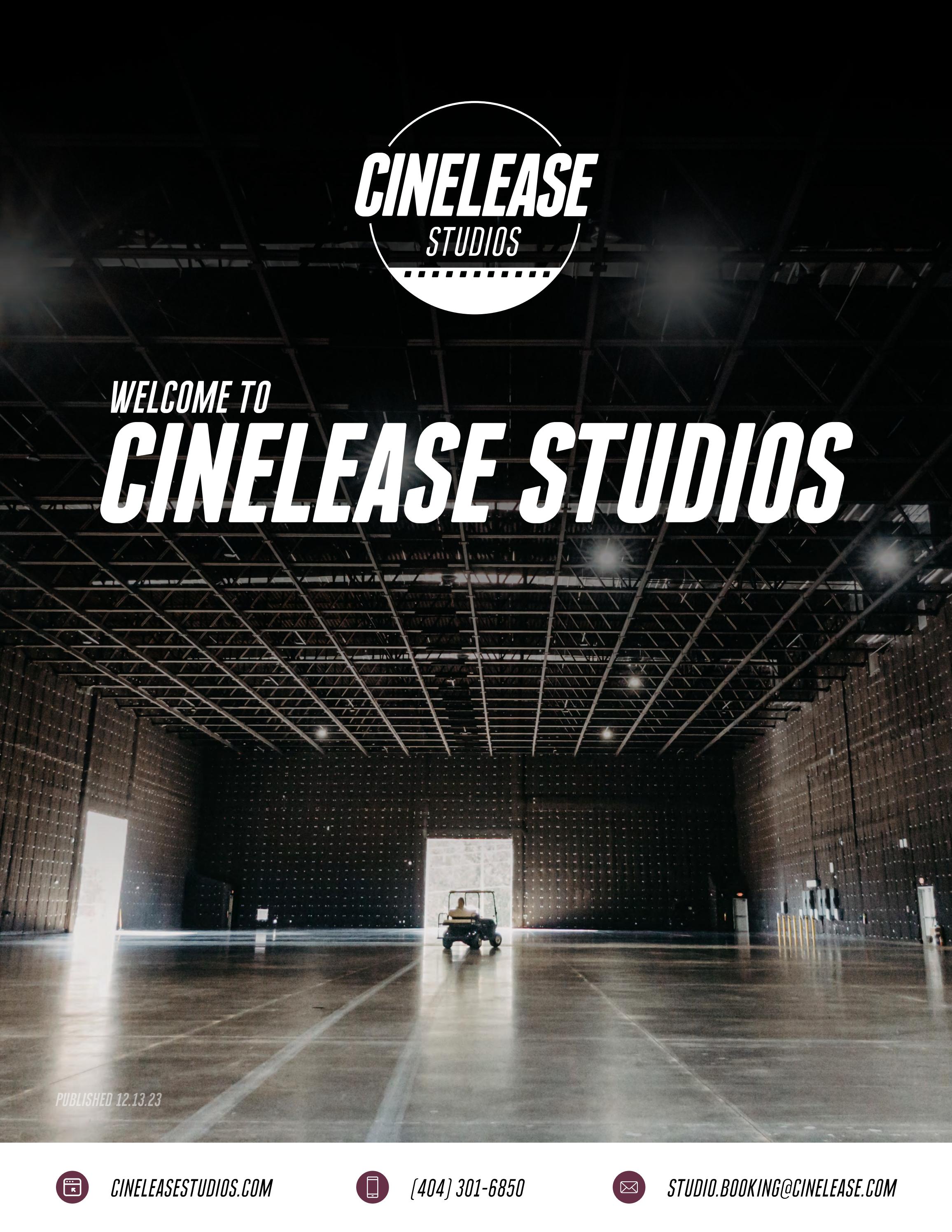 Cinelease Studios Brochure Studio Guide by CineleaseStudios