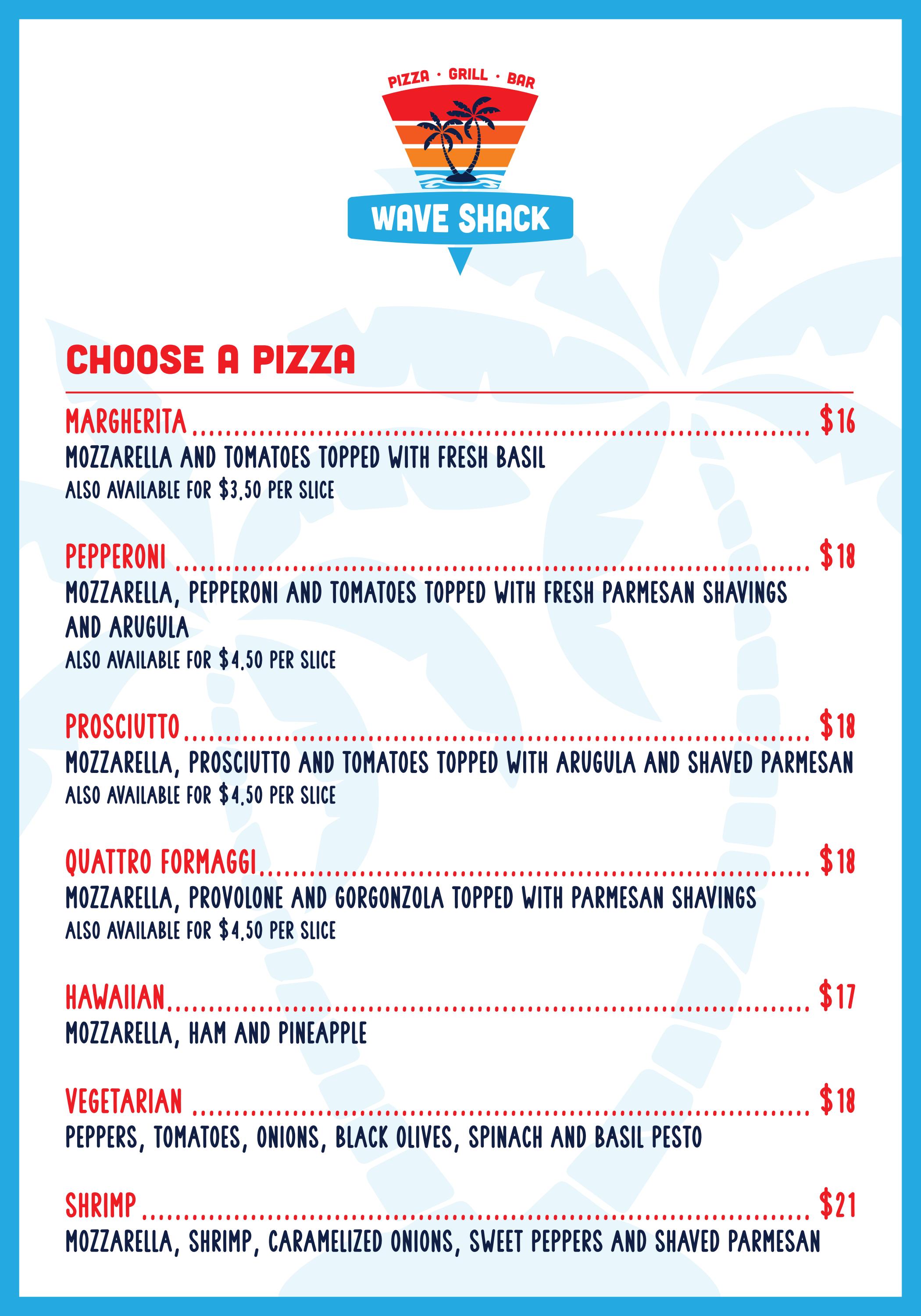 Wave Shack Food Menu by Divi Resorts - Issuu