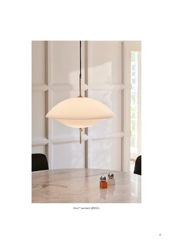 Fritz Hansen - 灯饰产品集 手册 2024 (Americas) 第 9 页
