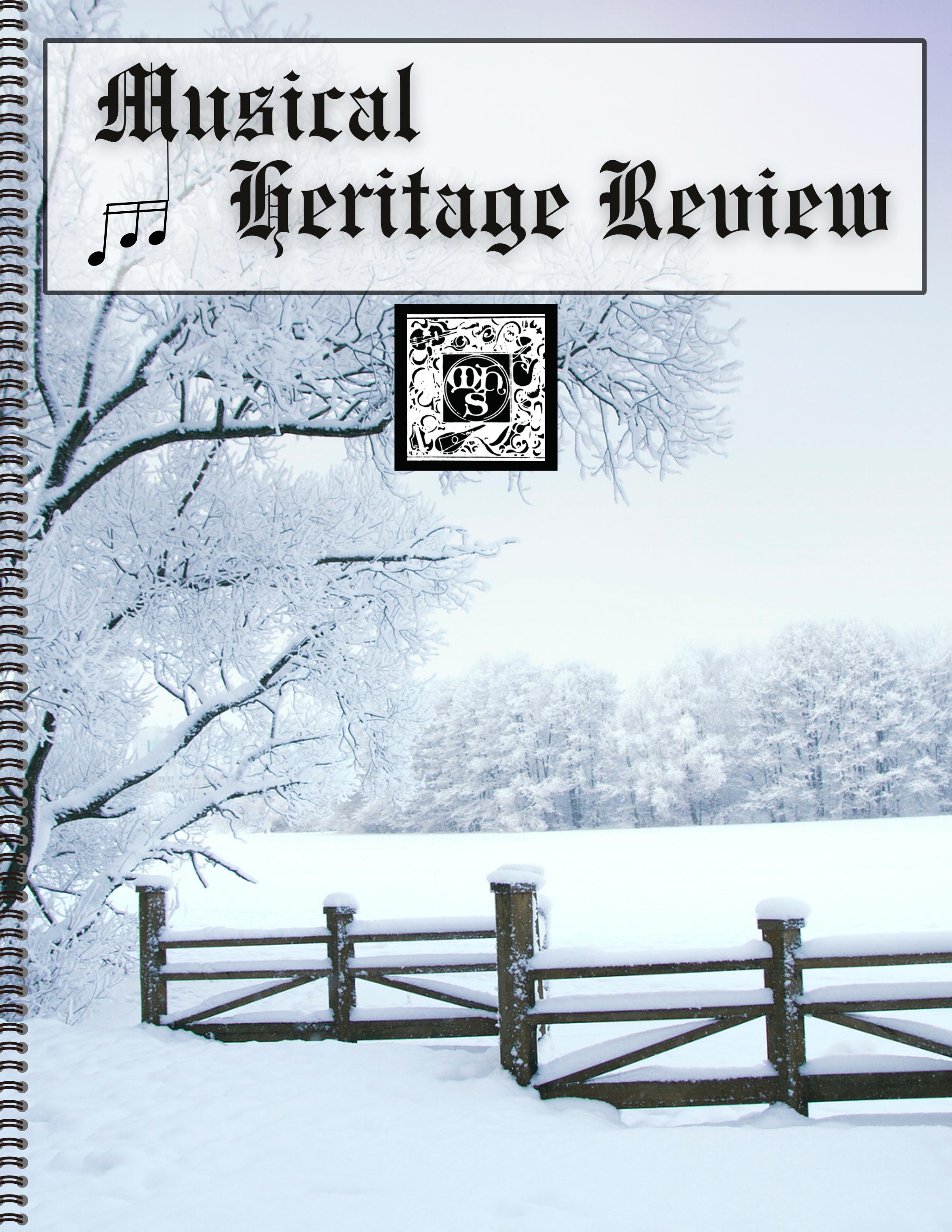 The Musical Heritage Review Issue 2312 by The Musical Heritage Society