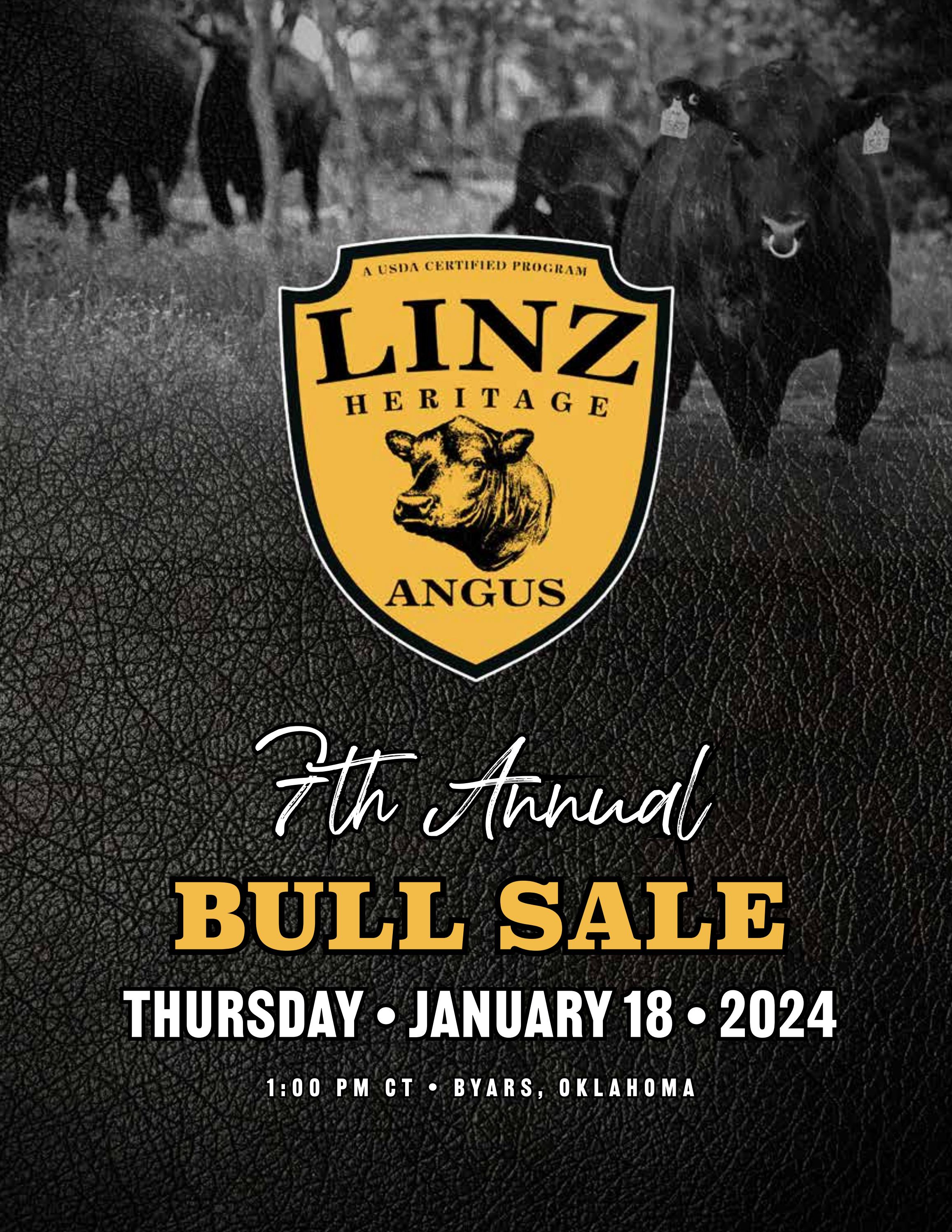 Linz Heritage Angus 7th Annual Bull Sale Catalog by Ranch House Designs