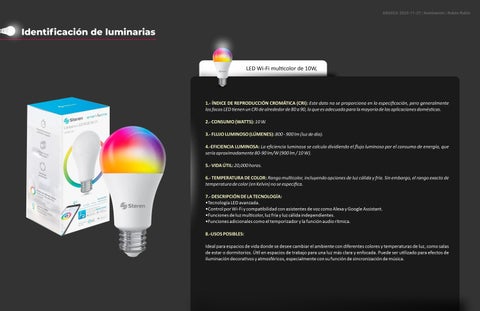 Rrubio300 灯饰目录 · Proyecto 德文 Iluminación 第 6 页