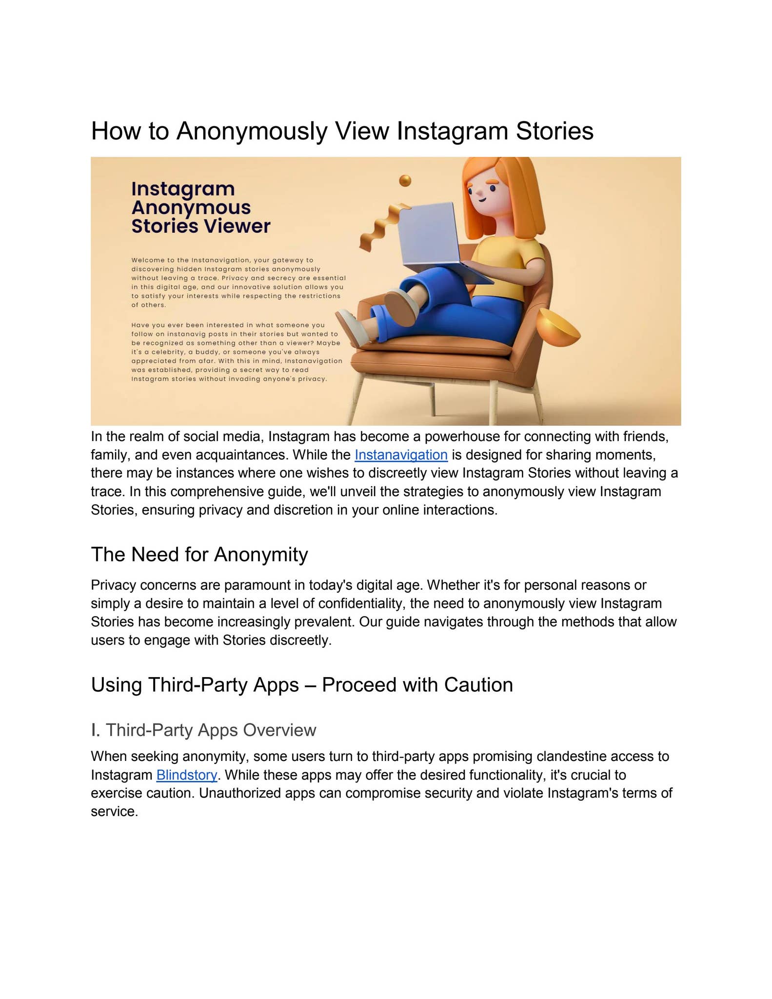 How to Anonymously View Instagram Stories by tblog - Issuu