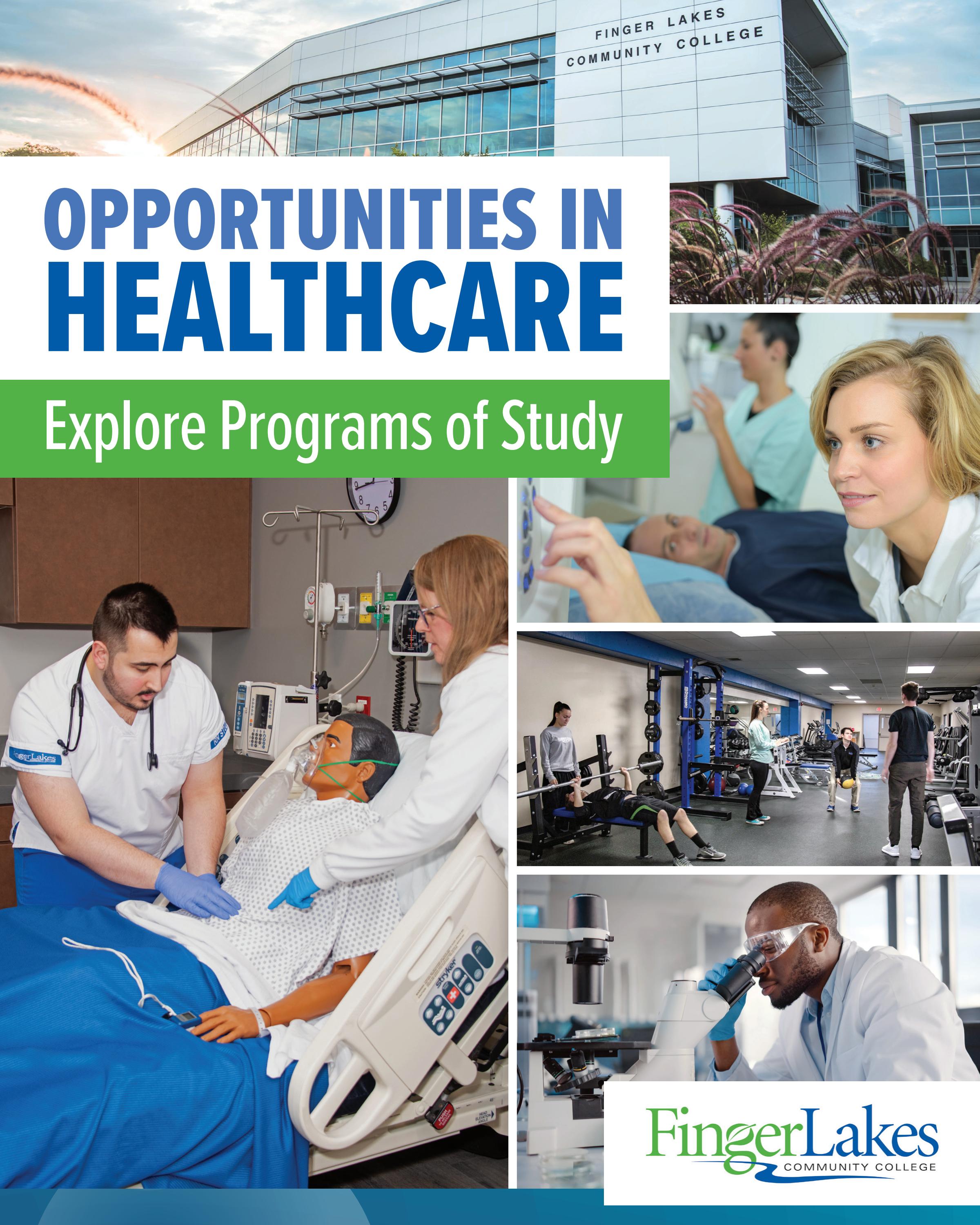 FLCC's Opportunities in Healthcare by Finger Lakes Community College