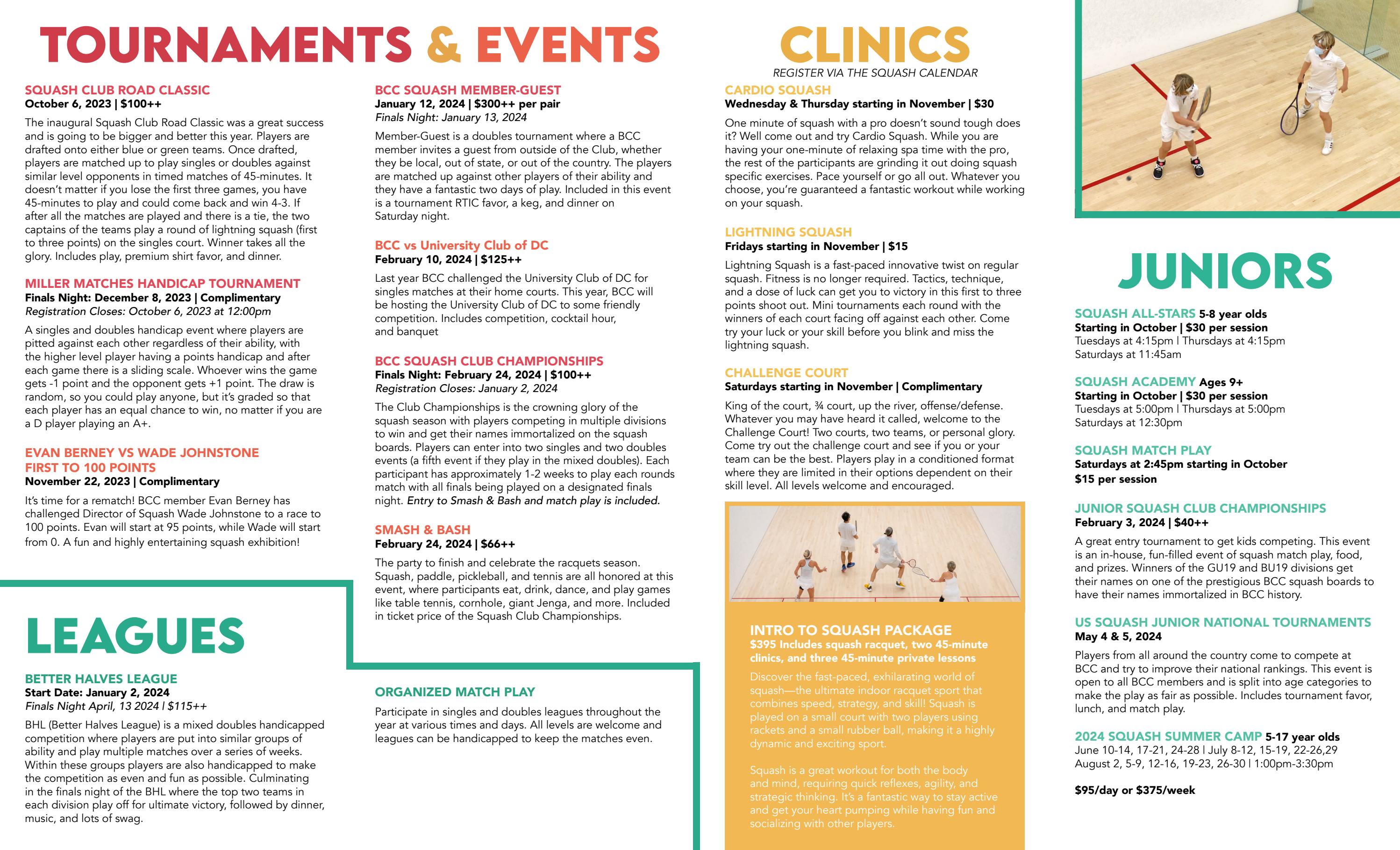 Squash Season 2324 by membershipbcc1898 Issuu