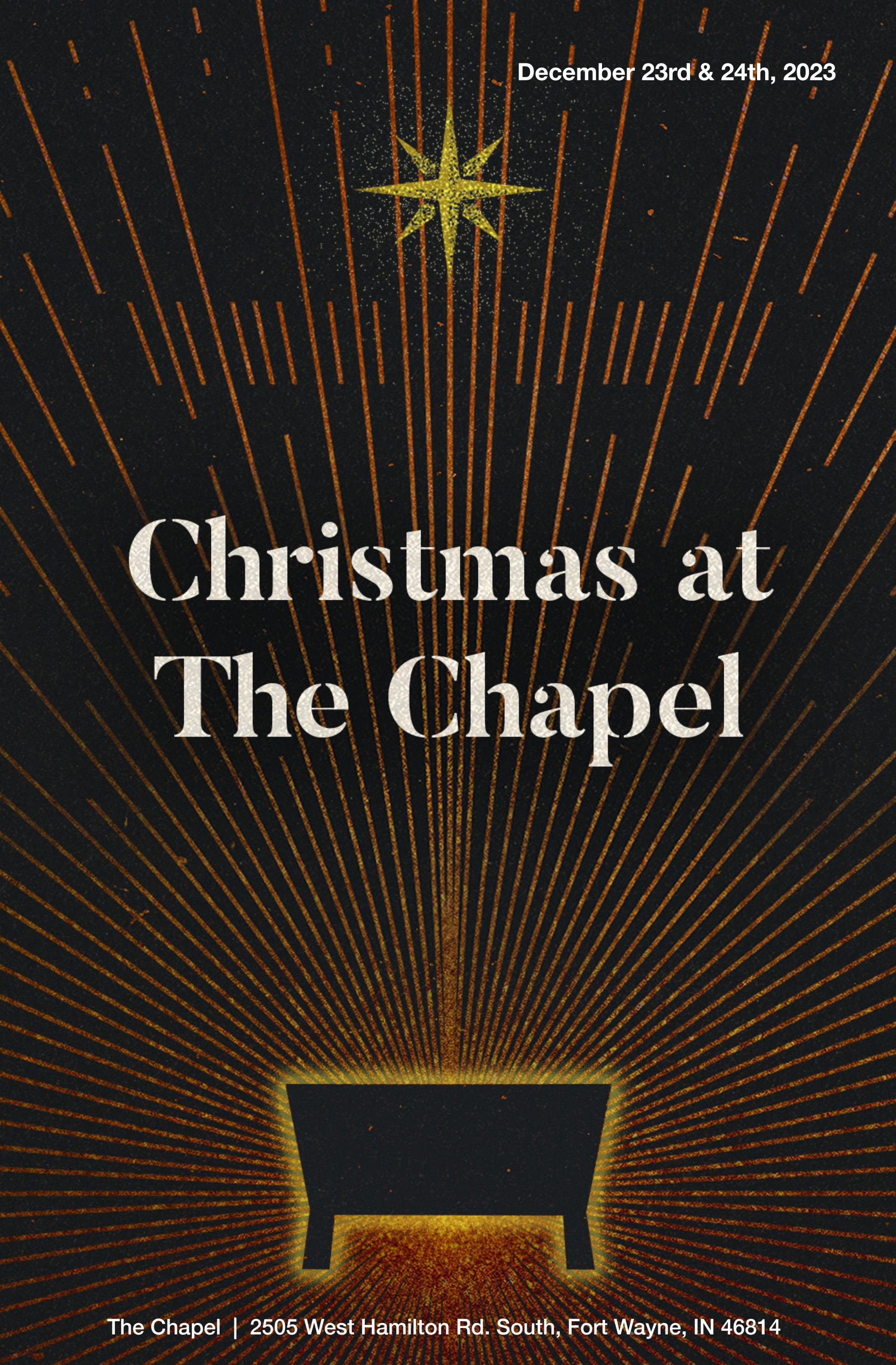 The Chapel Fort Wayne Christmas Eve Bulletin by theChapelFW Issuu