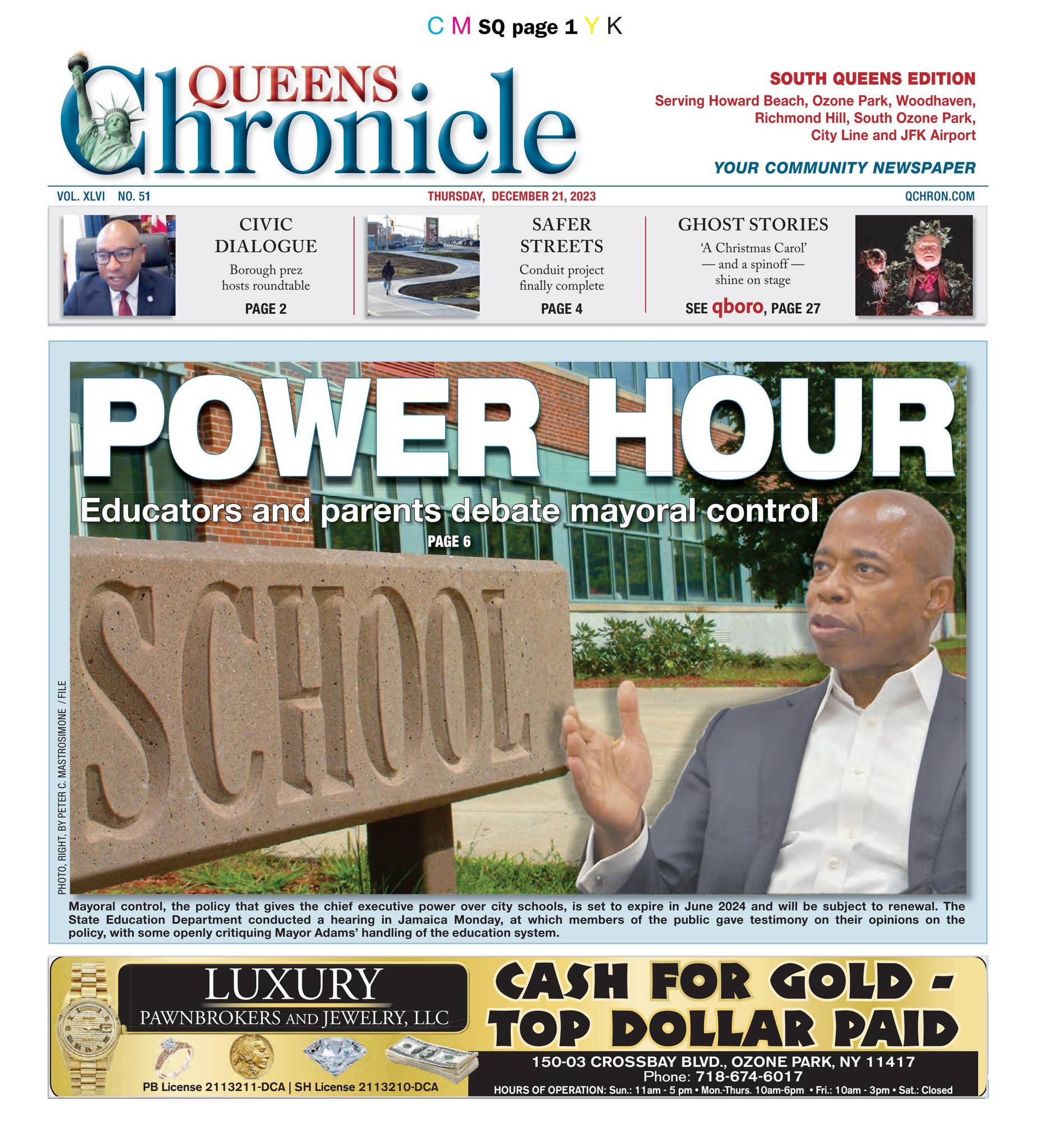 Queens Chronicle South Edition 12-21-23 by Queens Chronicle - Issuu