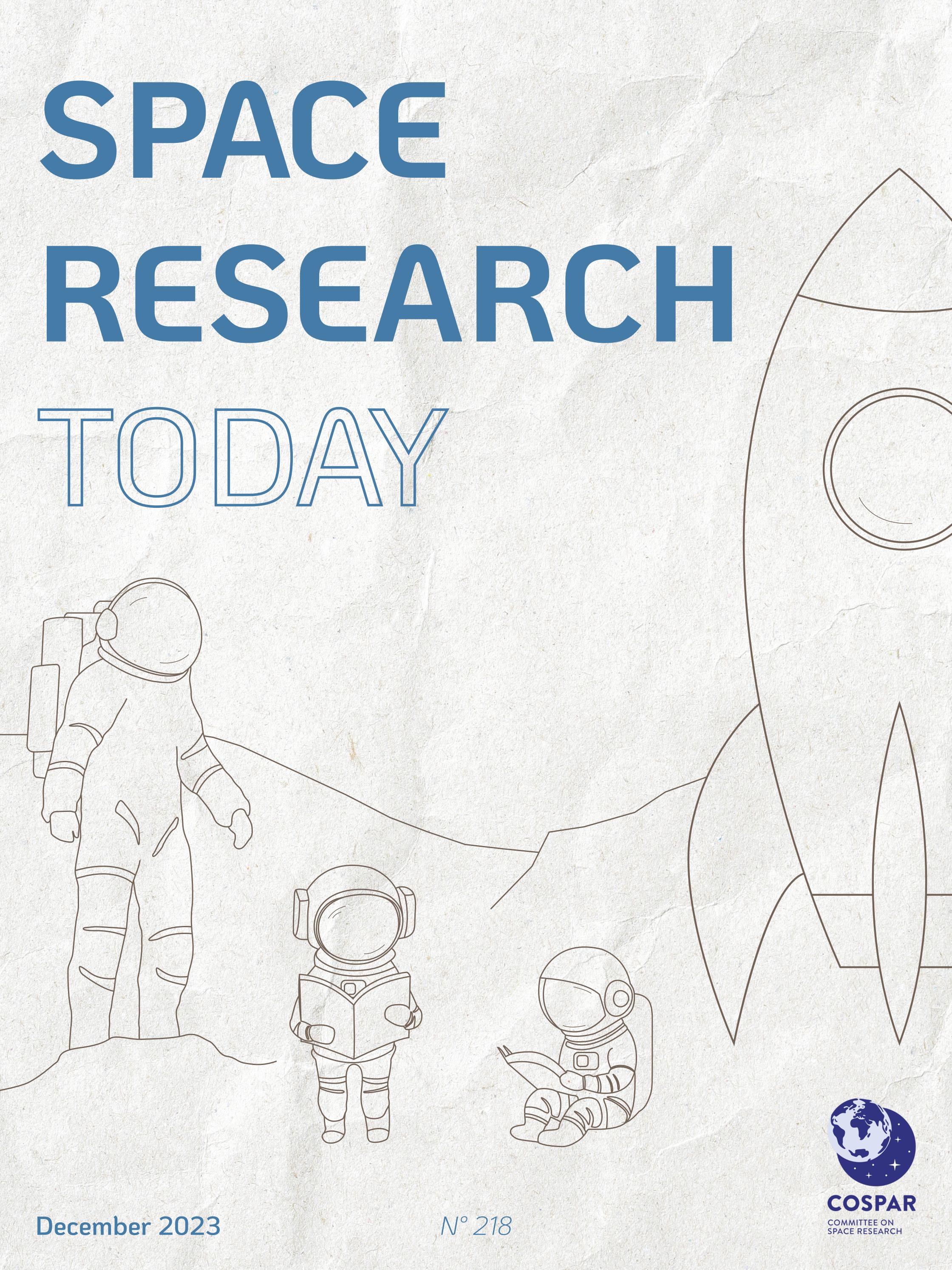 Space Research Today, Issue 218 by COSPAR Committee on Space Research