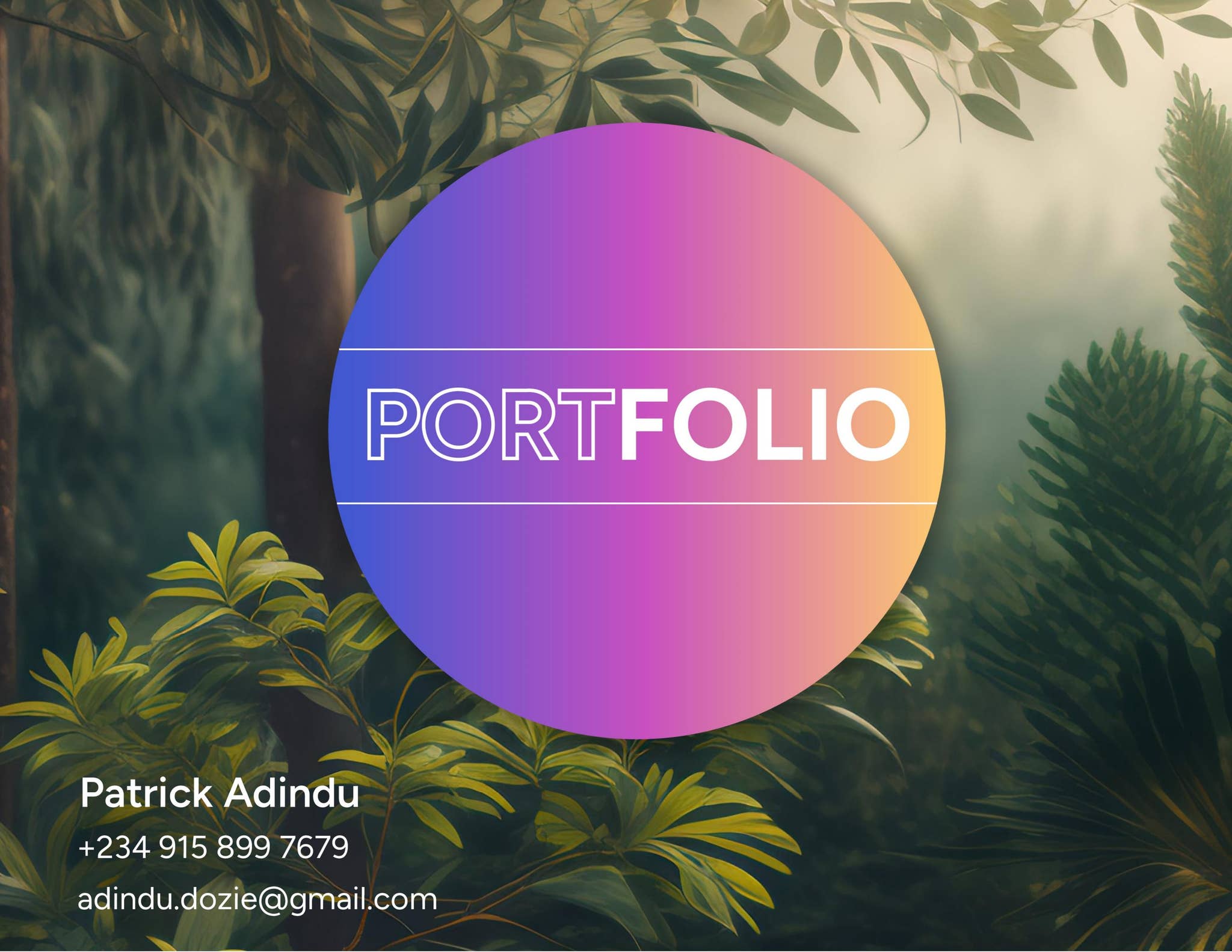 Patrick's Design Portfolio by Patrick Adindu - Issuu