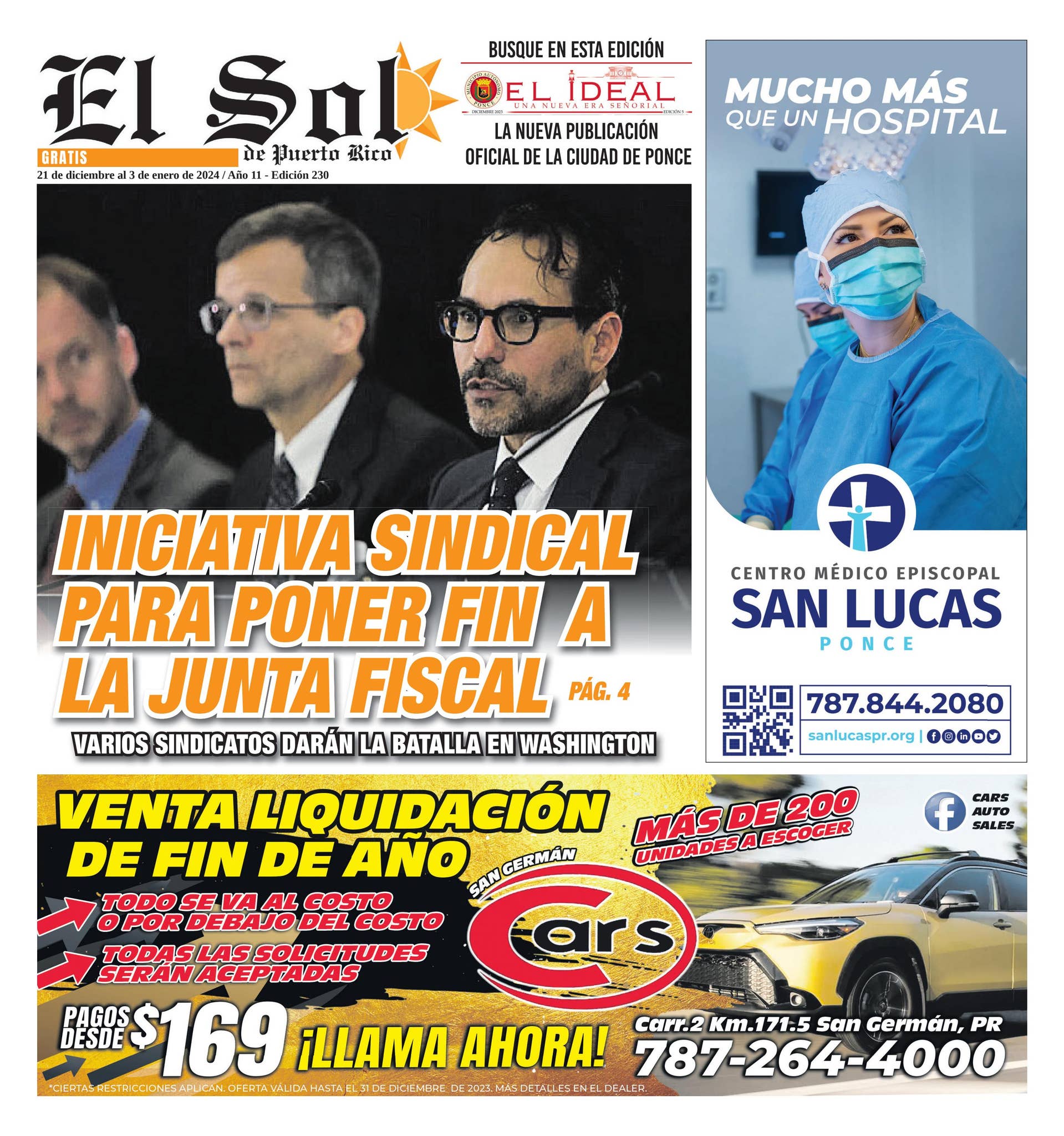 Periódico El Sol de Puerto Rico #230 by El Sol de PR - Issuu