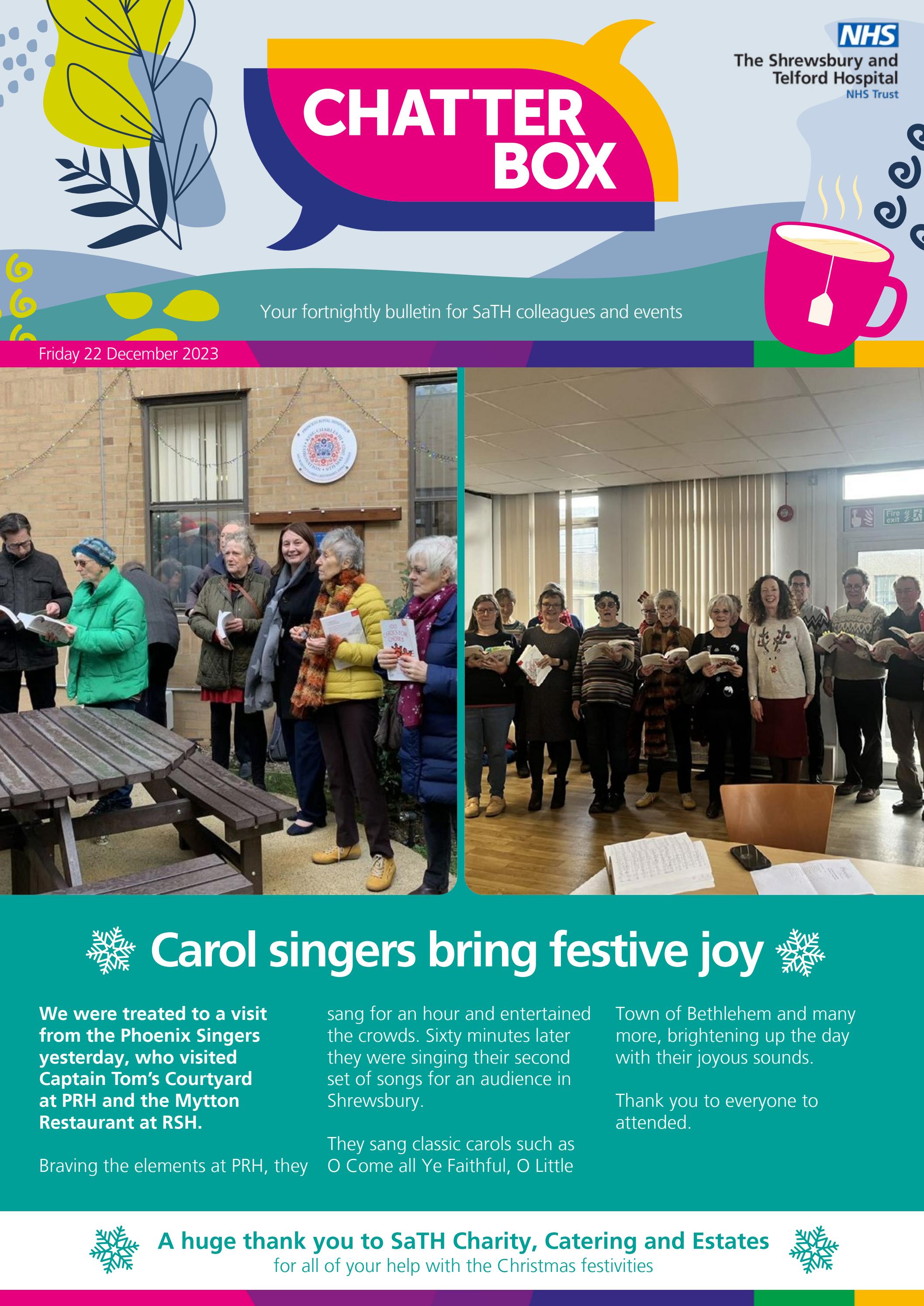 Chatterbox 231222 by The Shrewsbury and Telford Hospital NHS Trust