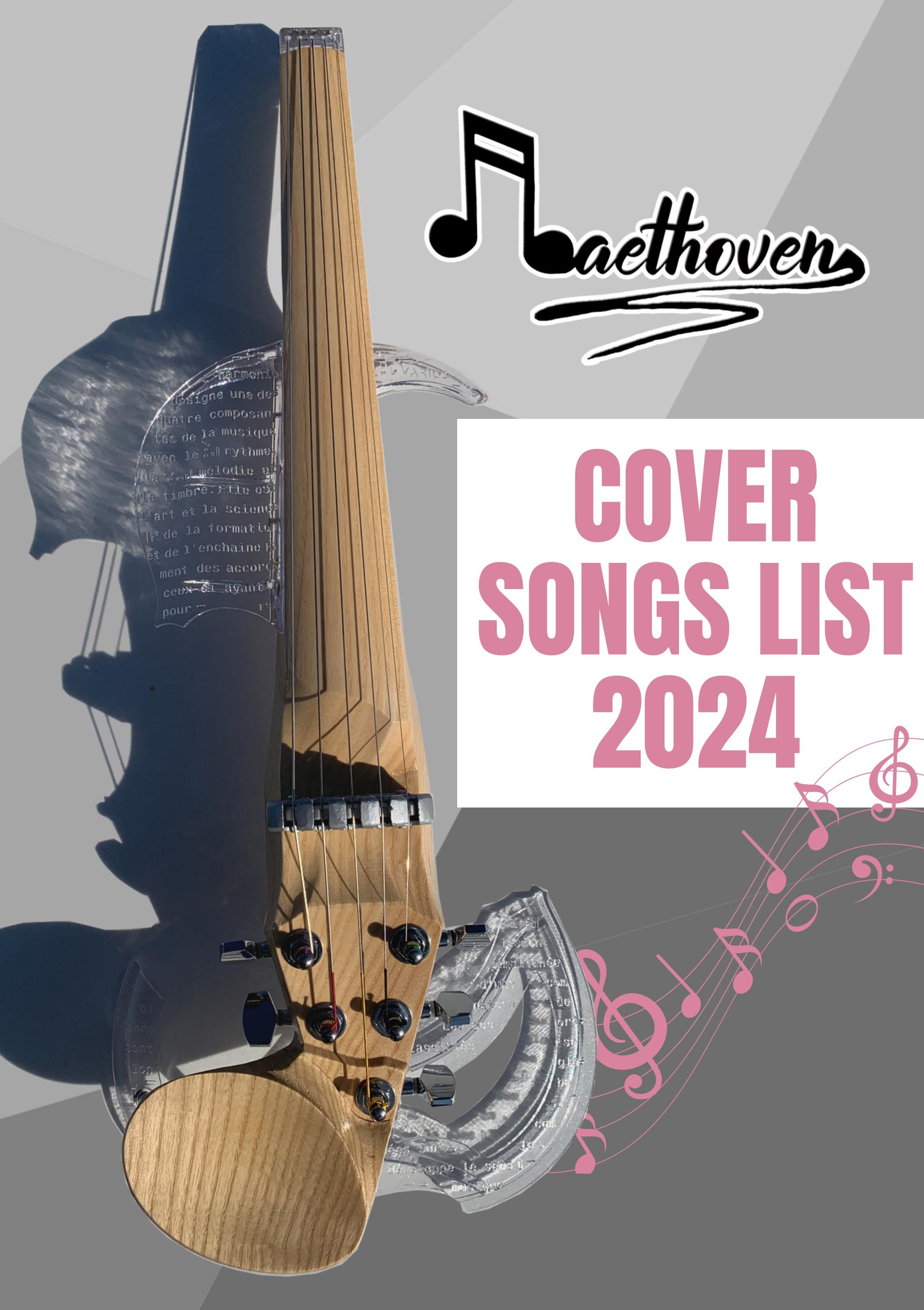 Cover song list by Lizy Belle Issuu