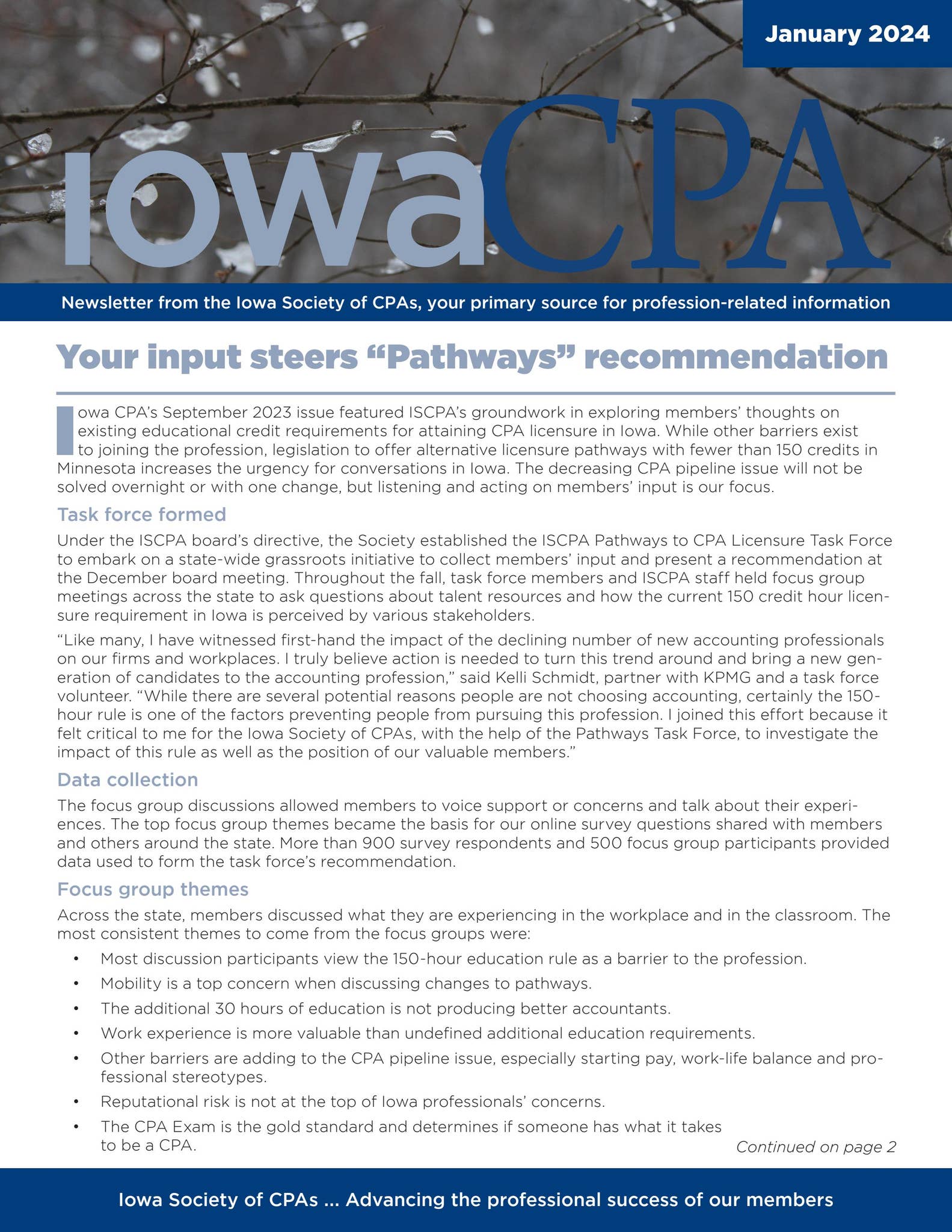 Iowa CPA January 2024 by Iowa Society of CPAs Issuu