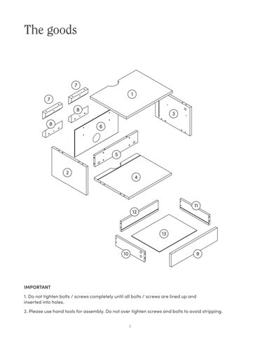 nathanjameshome 家具目录 · Jackson 边几 Instruction Sheet 第 3 页