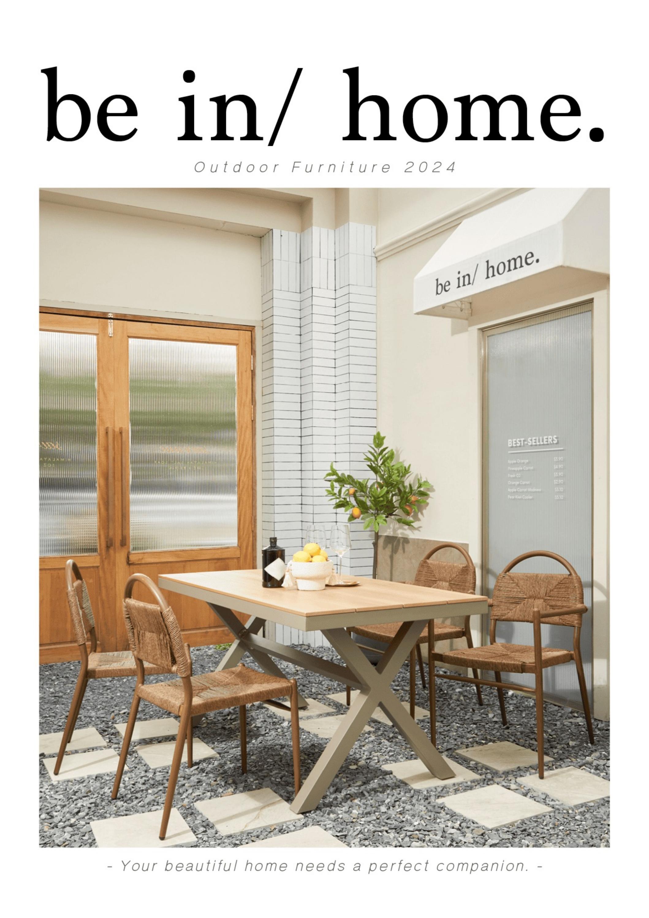 Outdoor Furniture ECatalogue by BE IN HOME STORE Issuu