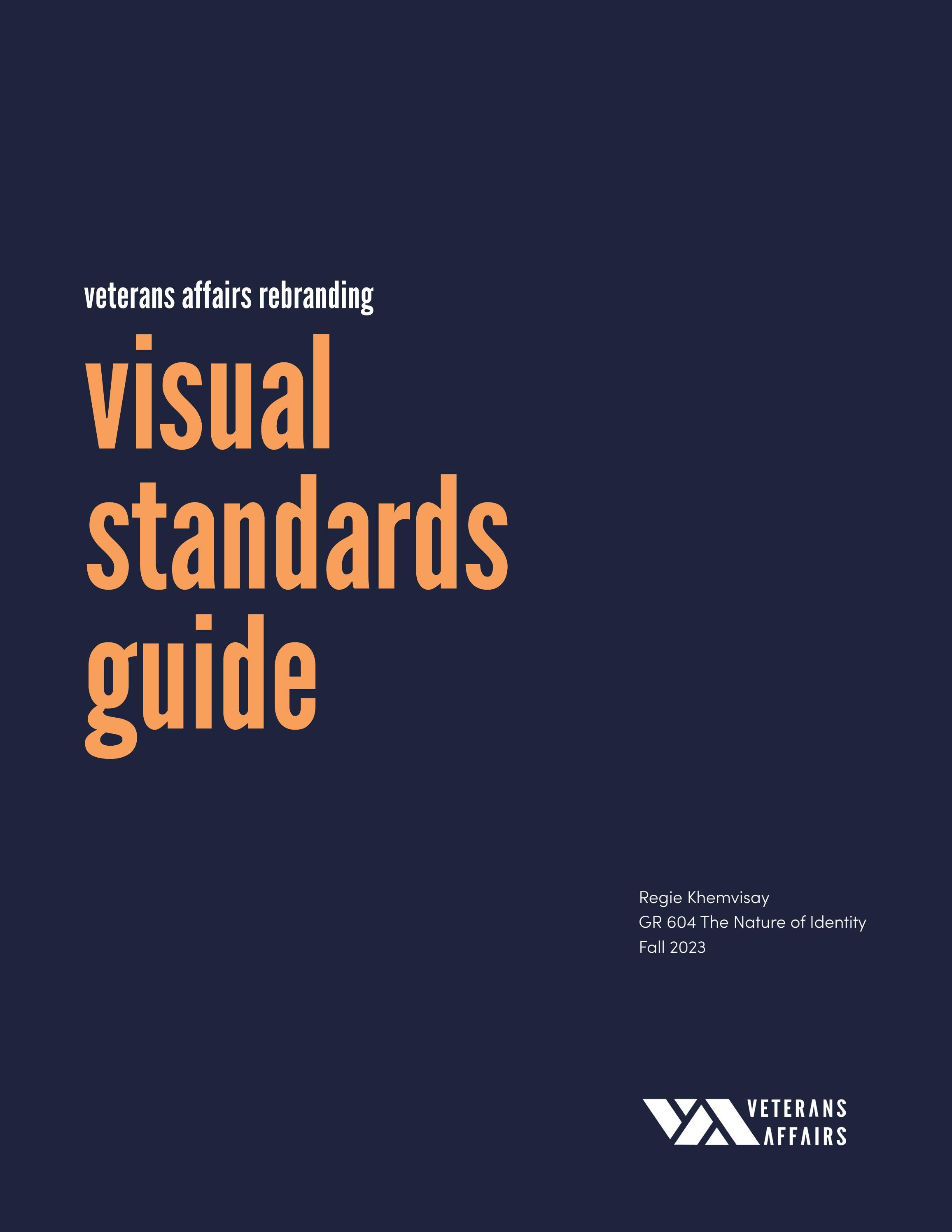 VA Visual Standards Guide by rkhemvis2art Issuu