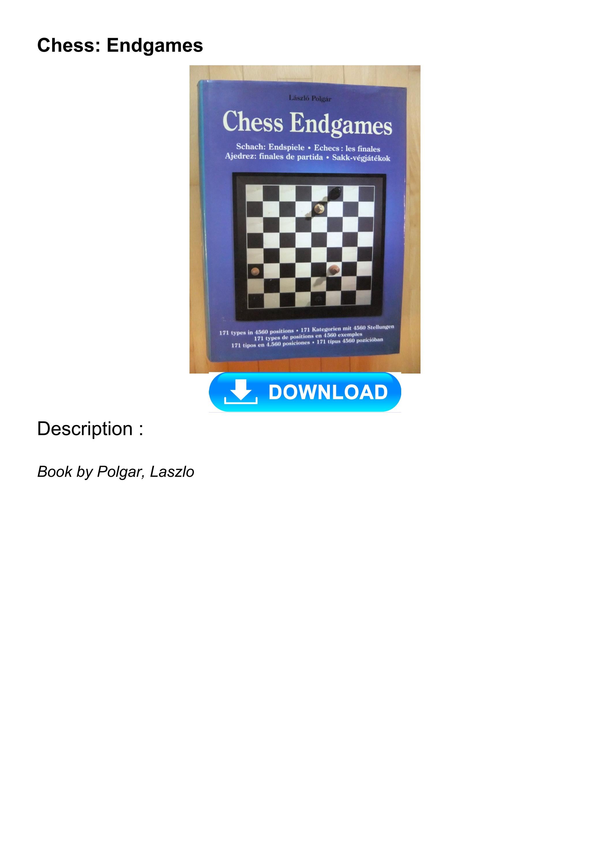 ⚡Read PDF Chess Endgames by samsuna Issuu