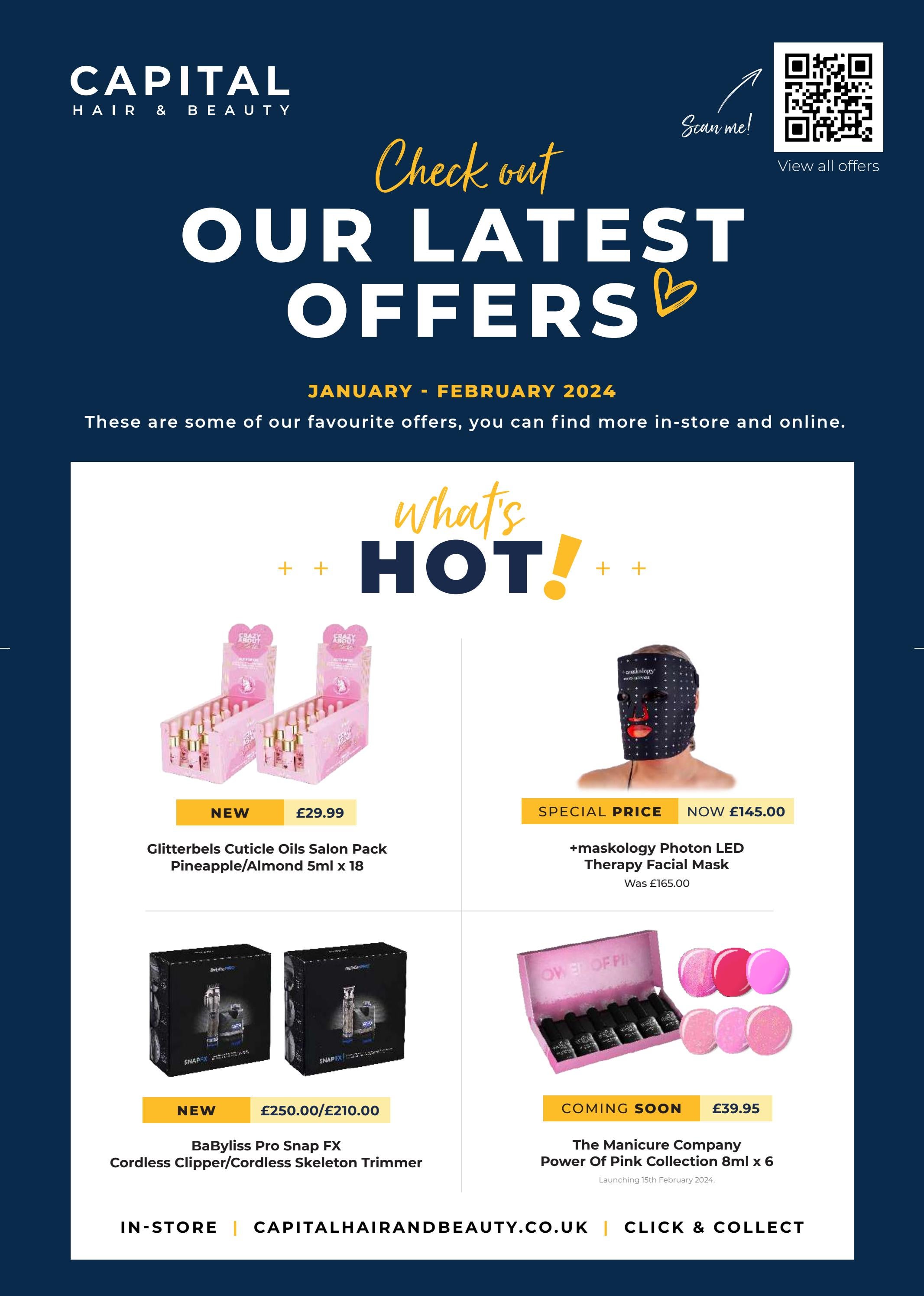 Capital Hair & Beauty UK January February Mailer 2024 by Capital