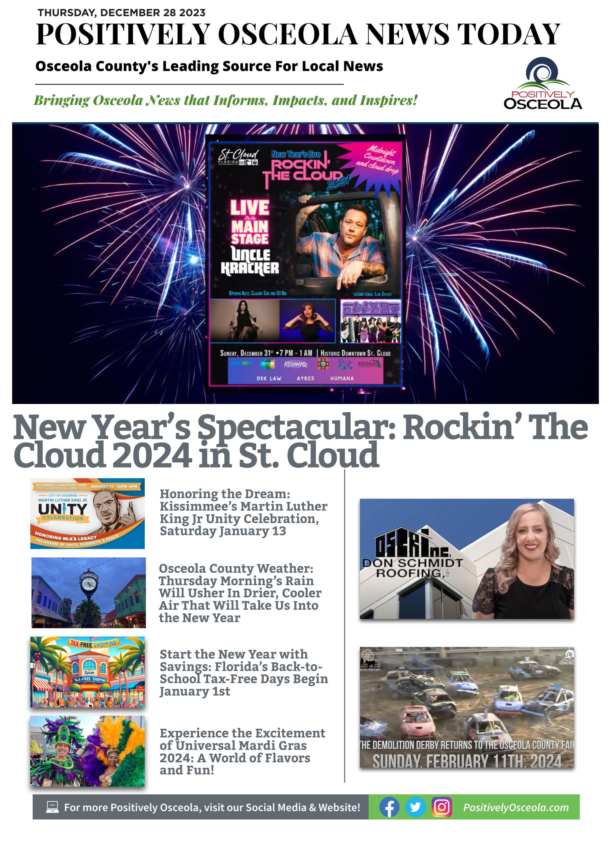 Positively Osceola News Today, Osceola County's Leading and Trusted Source  For Local News by Positively Osceola - Issuu