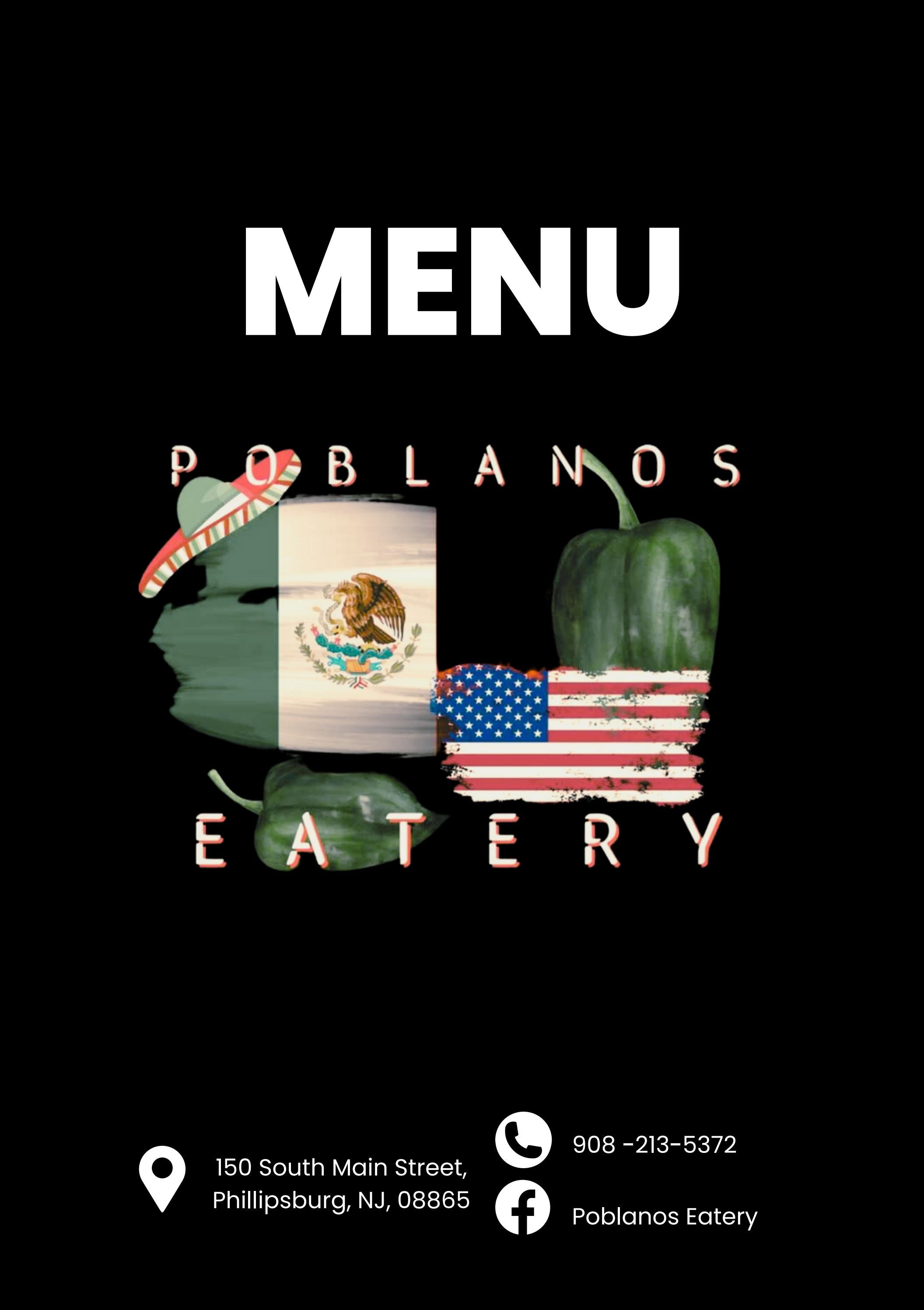 Menu "Poblanos Eatery" by Poblanos Eatery Issuu