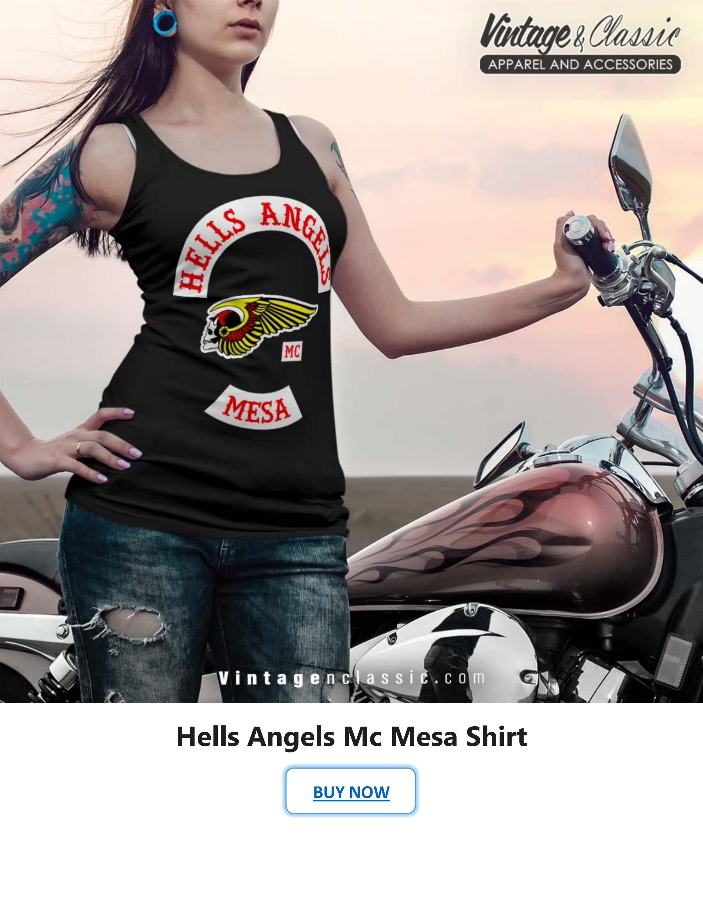 Hells Angels Mc Mesa Shirt by Vintagenclassic Tee Store - Issuu