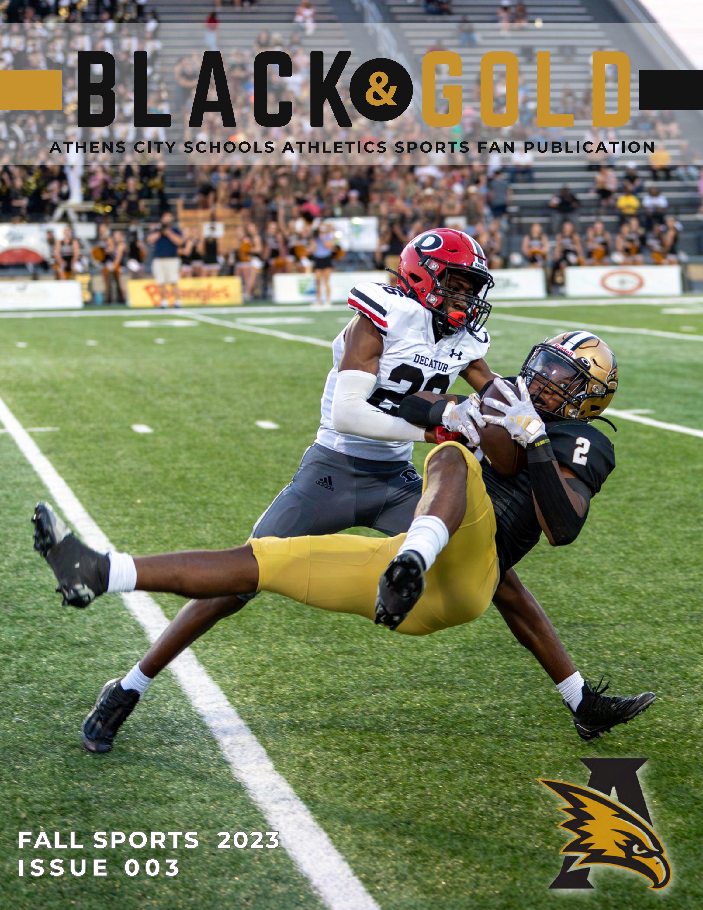 Black & Gold Sports Publication Fall 2023 by Athens City Schools Issuu