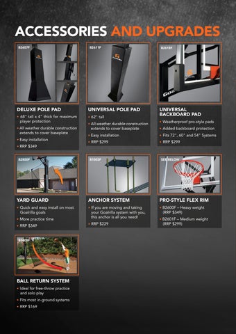 2019 Goalrilla Australia 家具目录 第 14 页