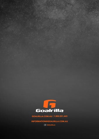 2019 Goalrilla Australia 家具目录 第 16 页