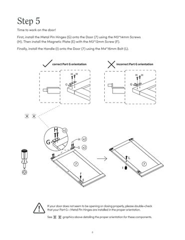 nathanjameshome 家具目录 · Mina 边几 Instruction Sheet 第 8 页