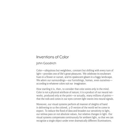 John Goodrich: The Color's the Thing 第 5 页