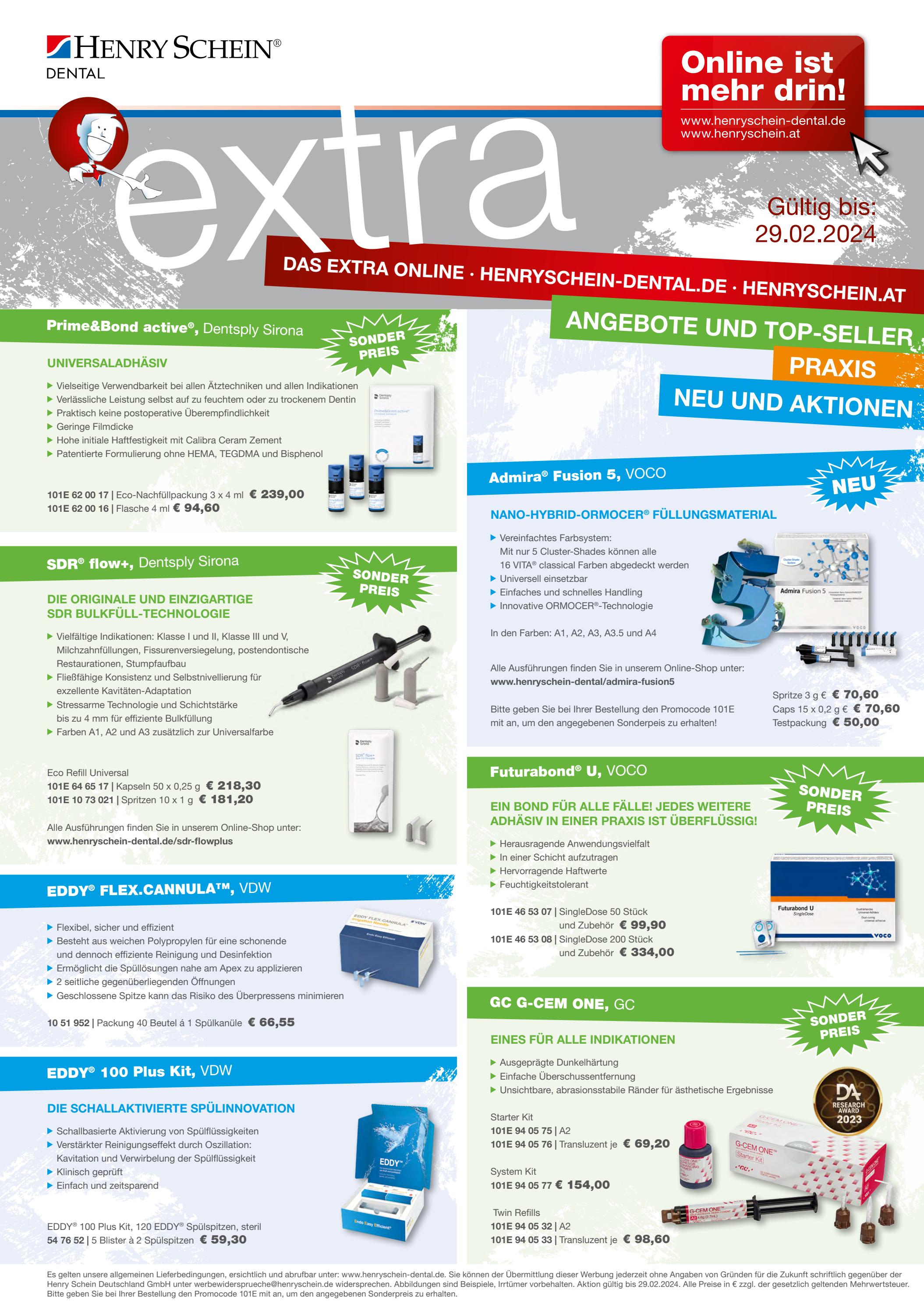 Henry Schein Extra 1 2024 by Henry Schein Dental Austria Issuu