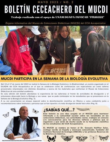 Boletín Ceceachero del MUCDI No. 2