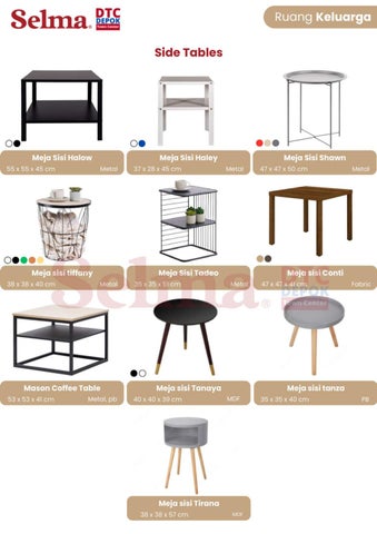 目录 家具 Selma DTC 2024 第 8 页