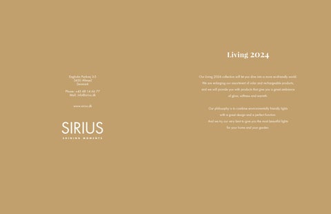 Sirius Living 2024 第 2 页