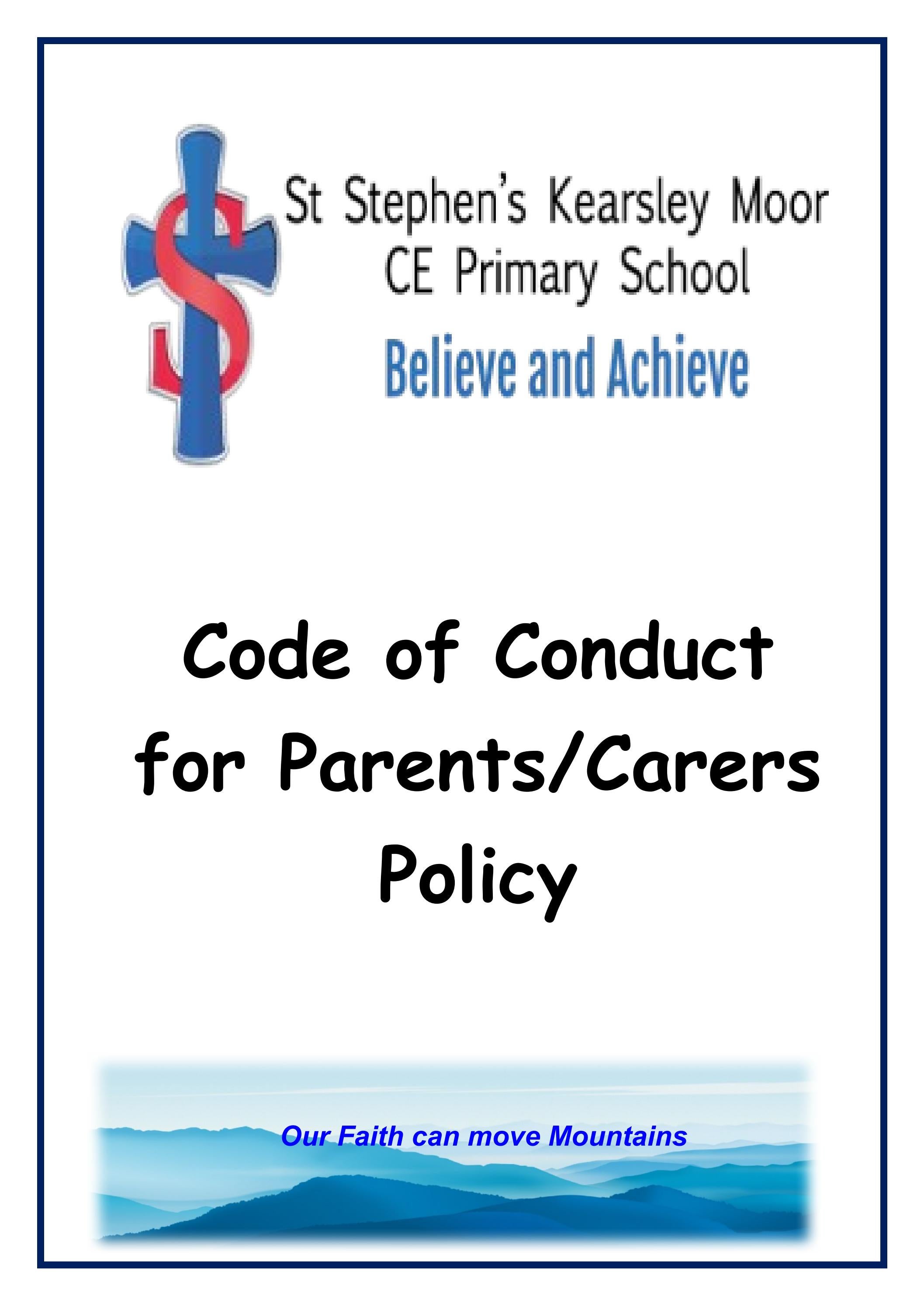 Parent Code of Conduct by Schudio - Issuu