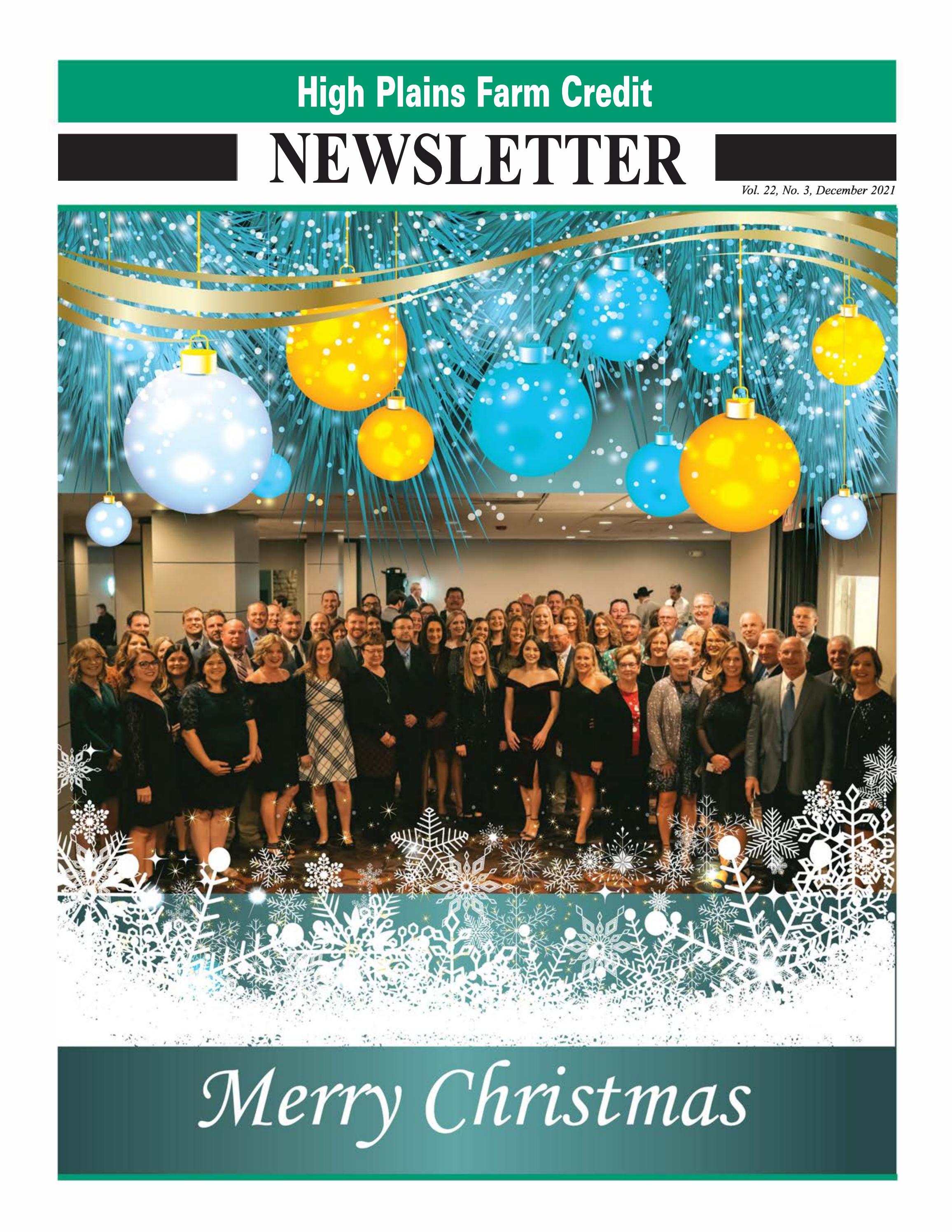 December 2021 Newsletter to the Plains by High Plains Farm