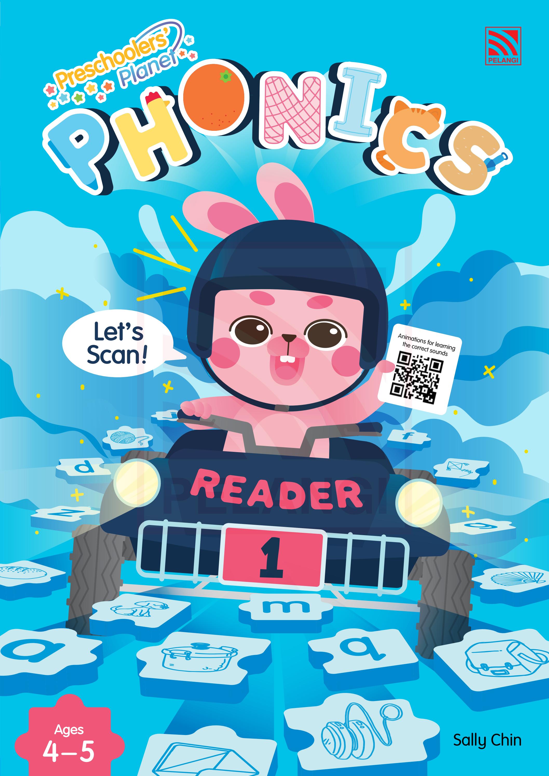 Preschoolers' Phonics Reader 1 samplebook by Pelangi Publishing