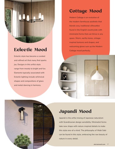 kuzcolighting 灯饰目录 · 2024 Alora Mood Supplement 第 7 页