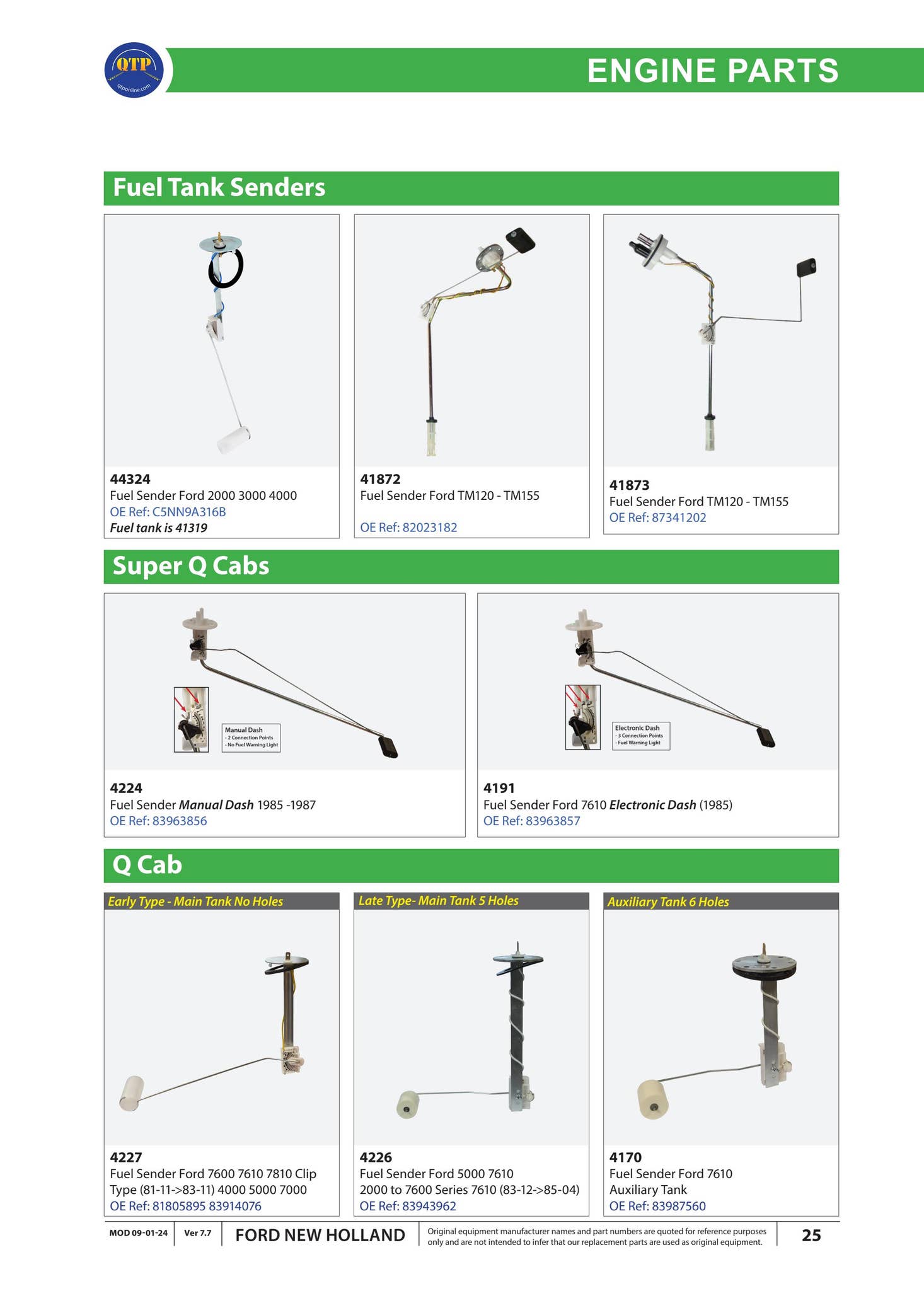 Ford New Holland Parts Catalogue! by Quality Tractor Parts - Issuu