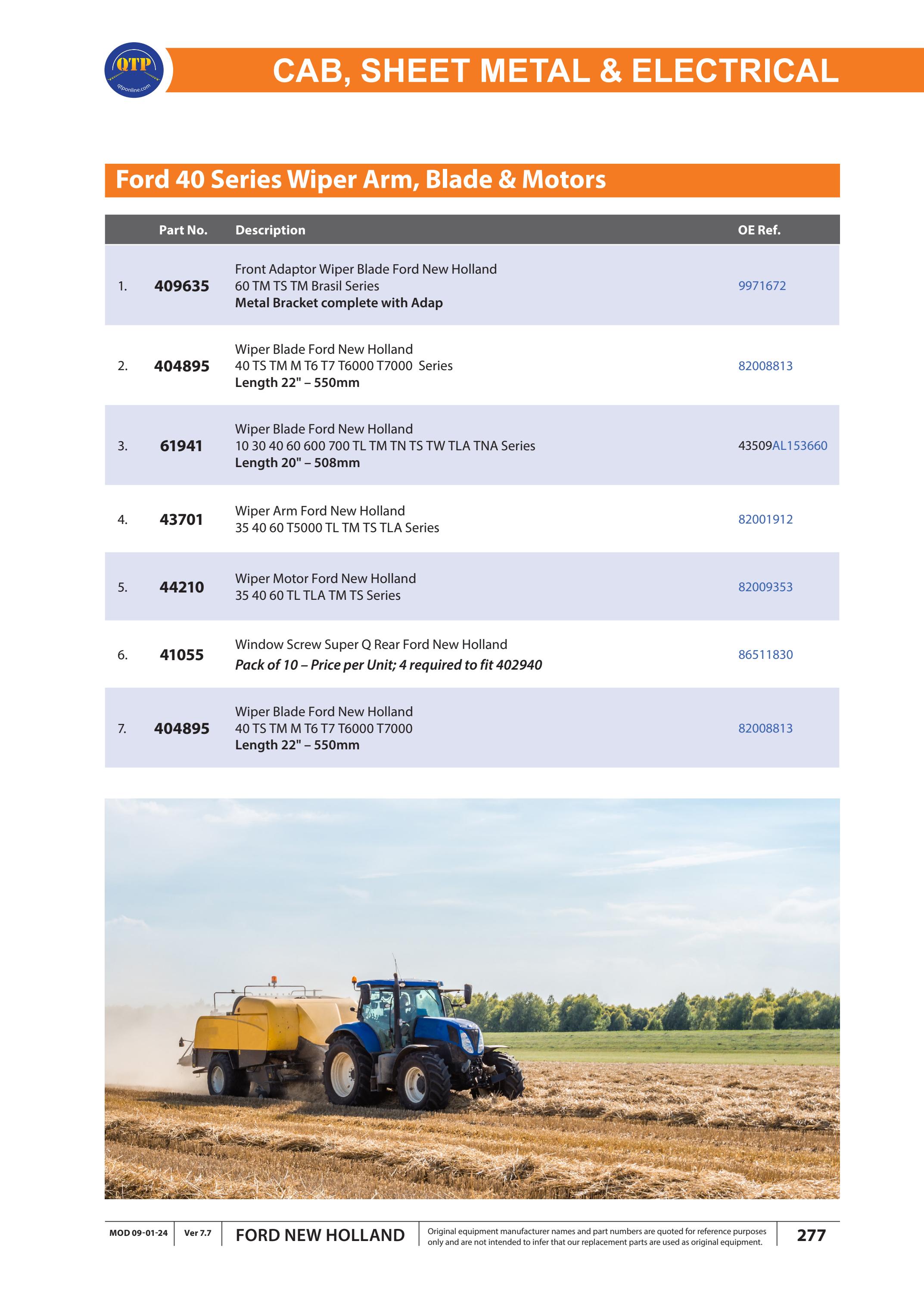 Ford New Holland Parts Catalogue! by Quality Tractor Parts Issuu