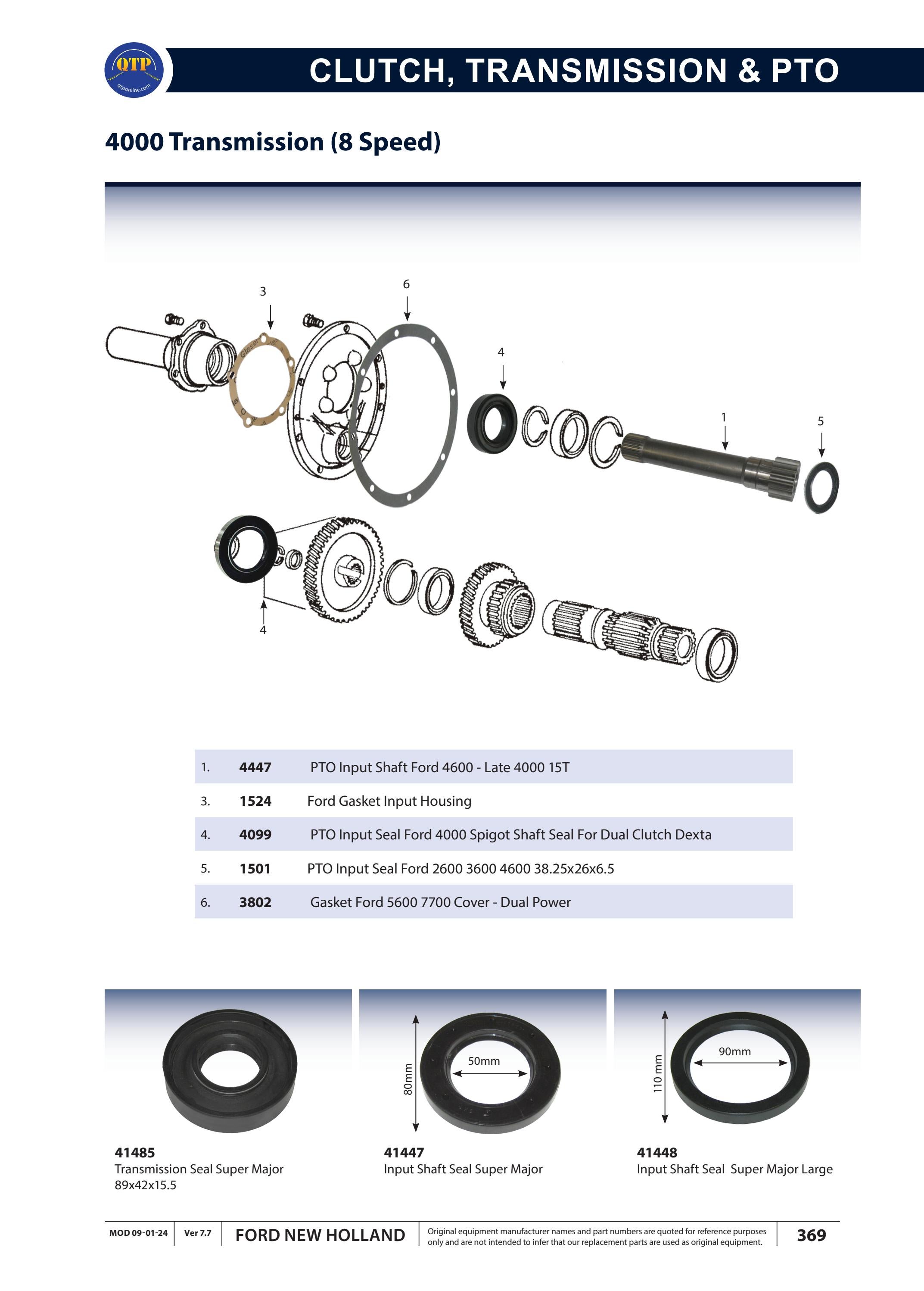 Ford New Holland Parts Catalogue! by Quality Tractor Parts Issuu