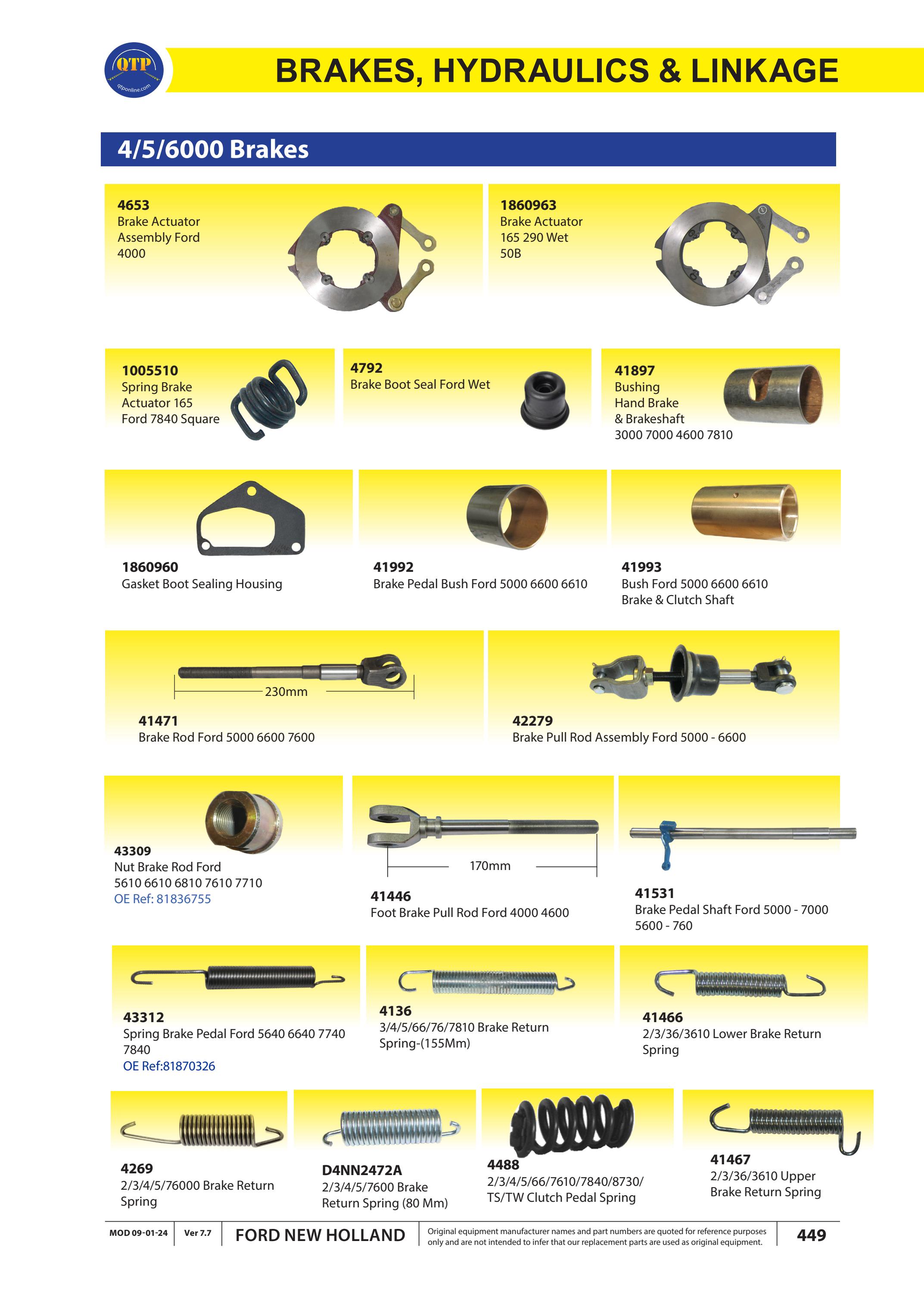Ford New Holland Parts Catalogue! by Quality Tractor Parts Issuu