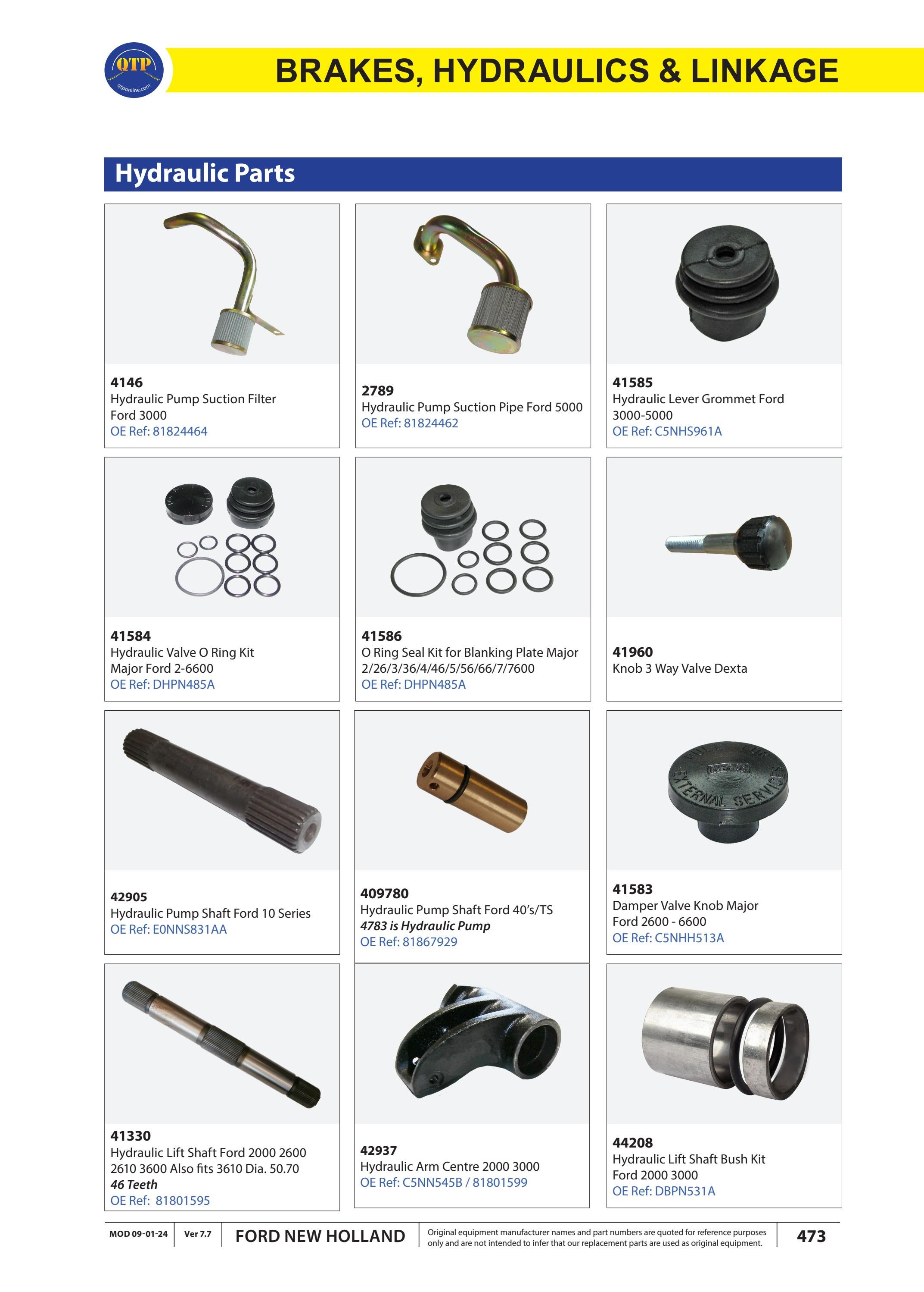 Ford New Holland Parts Catalogue! by Quality Tractor Parts Issuu